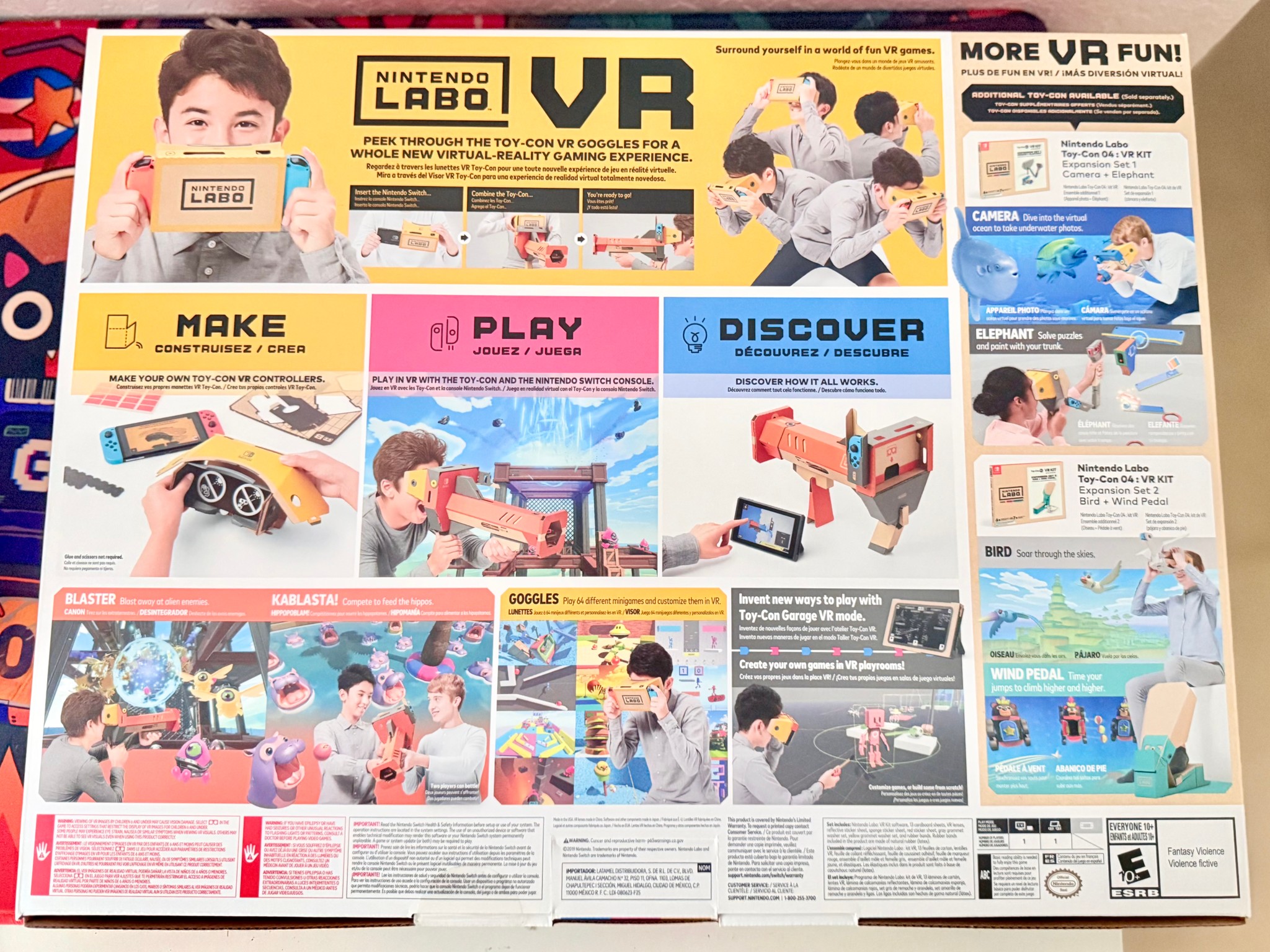 Nintendo Labo Toy-Con 04 | VR Kit Starter Set + Blaster | Nintendo Switch