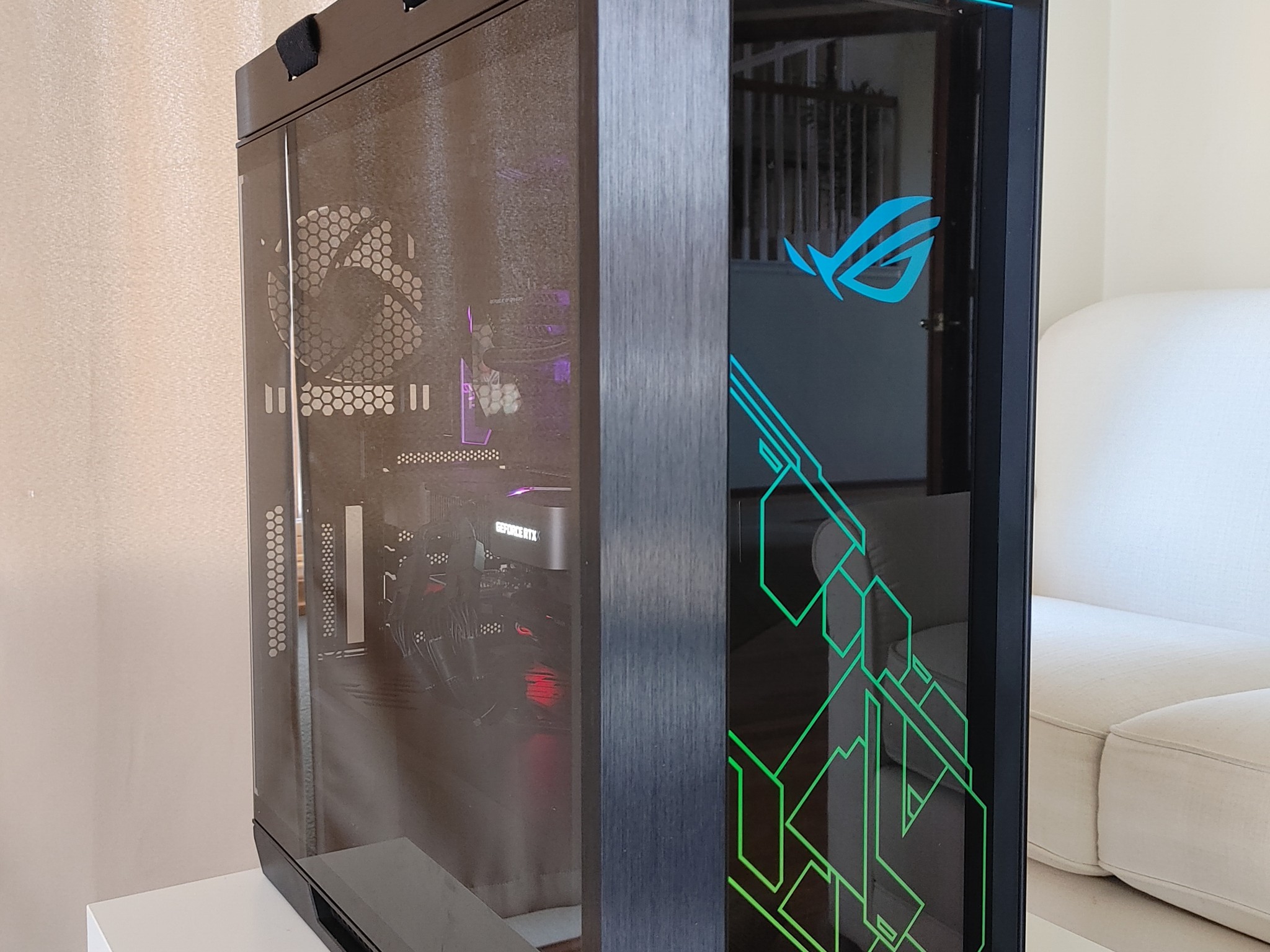 High End ASUS ROG Gaming PC Ryzen 9 5900x RTX 3080Ti 32GB RAM 1TB SSD