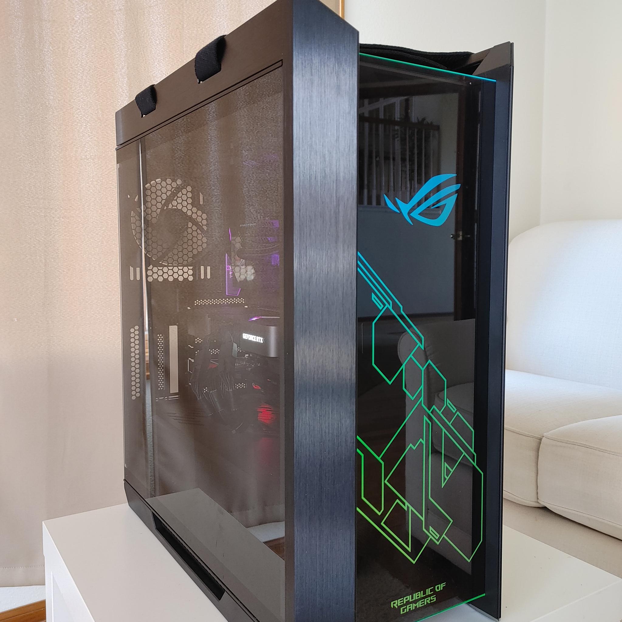 High End ASUS ROG Gaming PC Ryzen 9 5900x RTX 3080Ti 32GB RAM 1TB SSD
