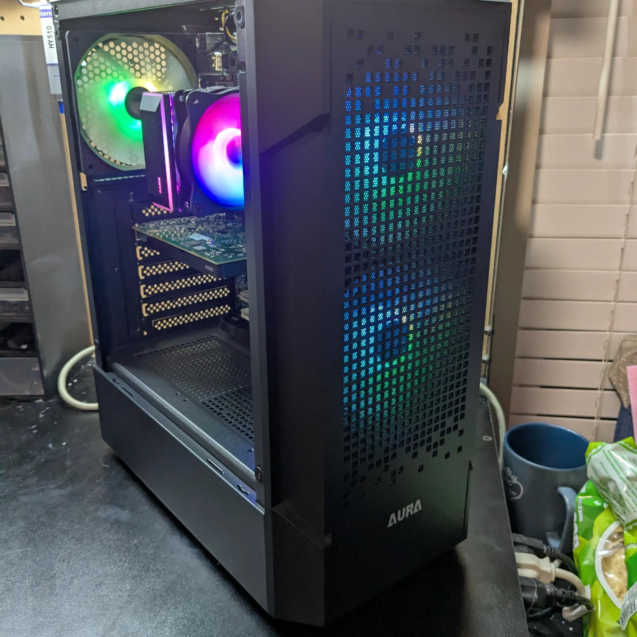 70 FPS Fortnite | 180 Day Warranty | i5-4570S, 16GB RAM, 500GB SSD, Nvidia 4GB GPU, RGB, Wifi, Win10