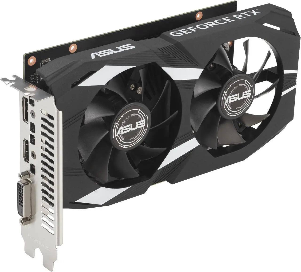 ASUS RTX DUAL 3050 6GB V2 OC GDDR6 DUAL-RTX3050-6G Video Graphics Card