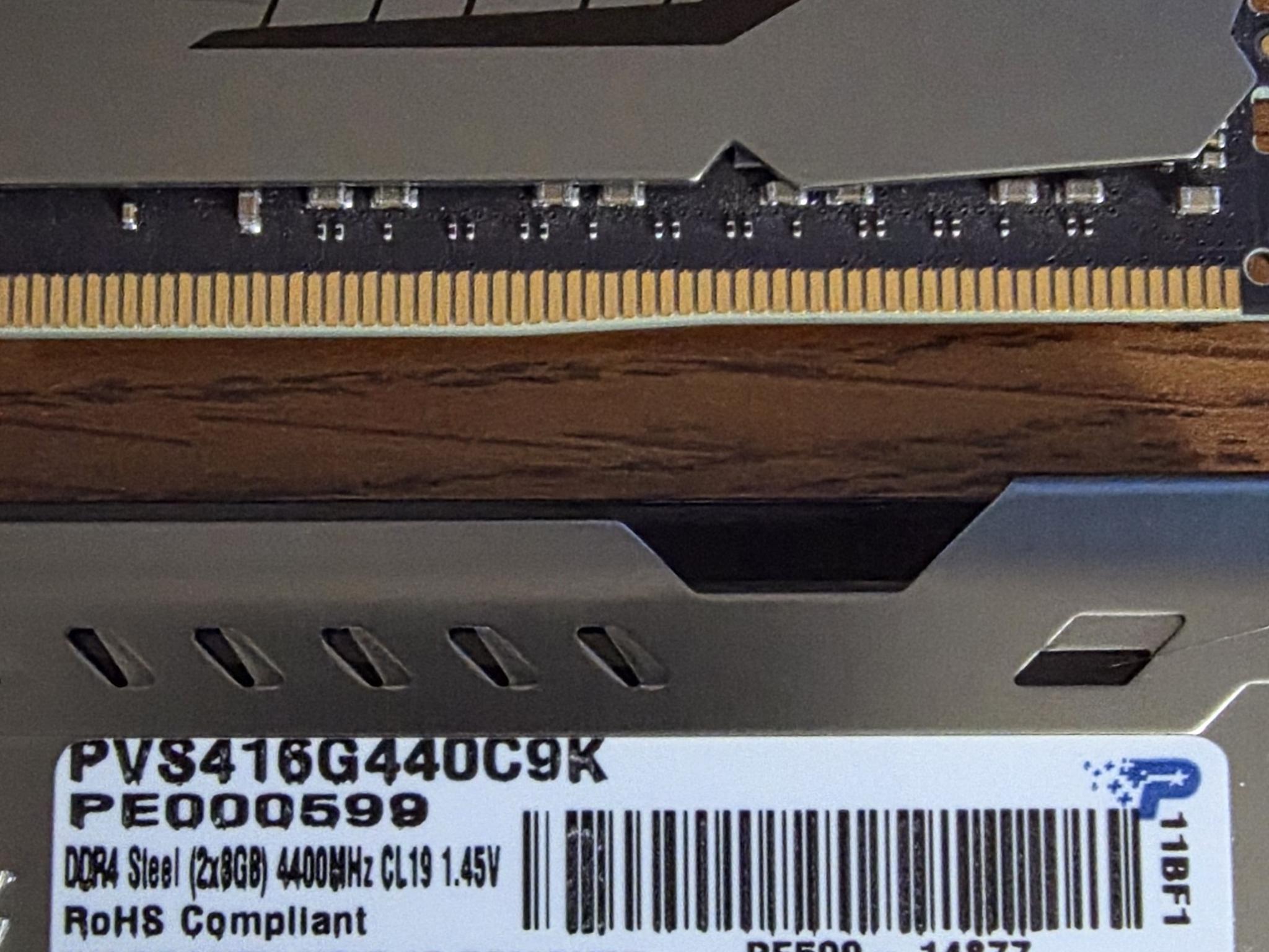 Patriot Viper Steel DDR4 RAM 16GB (2x8GB) 4400MHz CL19