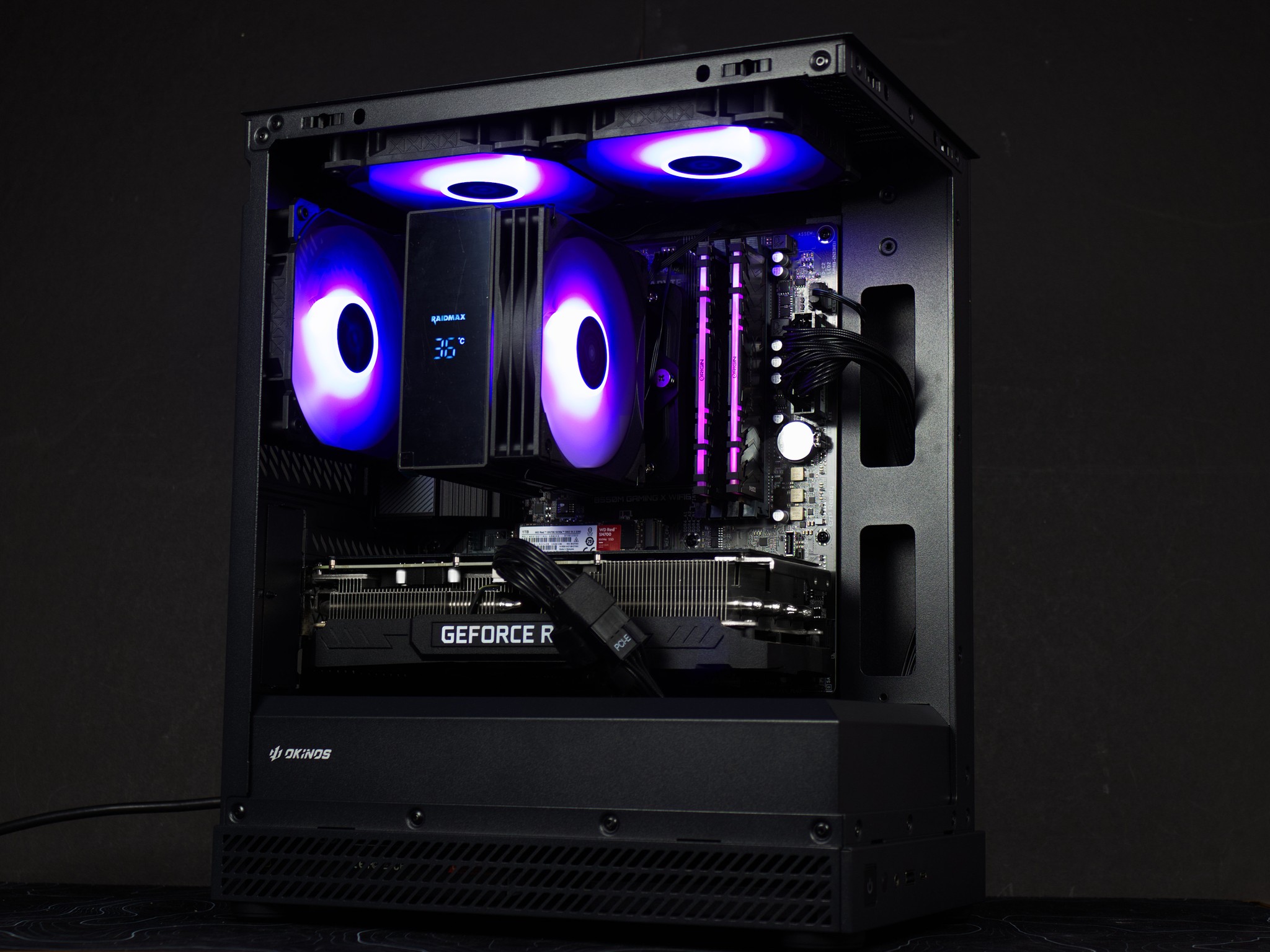 ⚡ Ryzen 5 3600 / RTX 3070 / 16GB DDR4 / 1TB SSD / Gaming PC