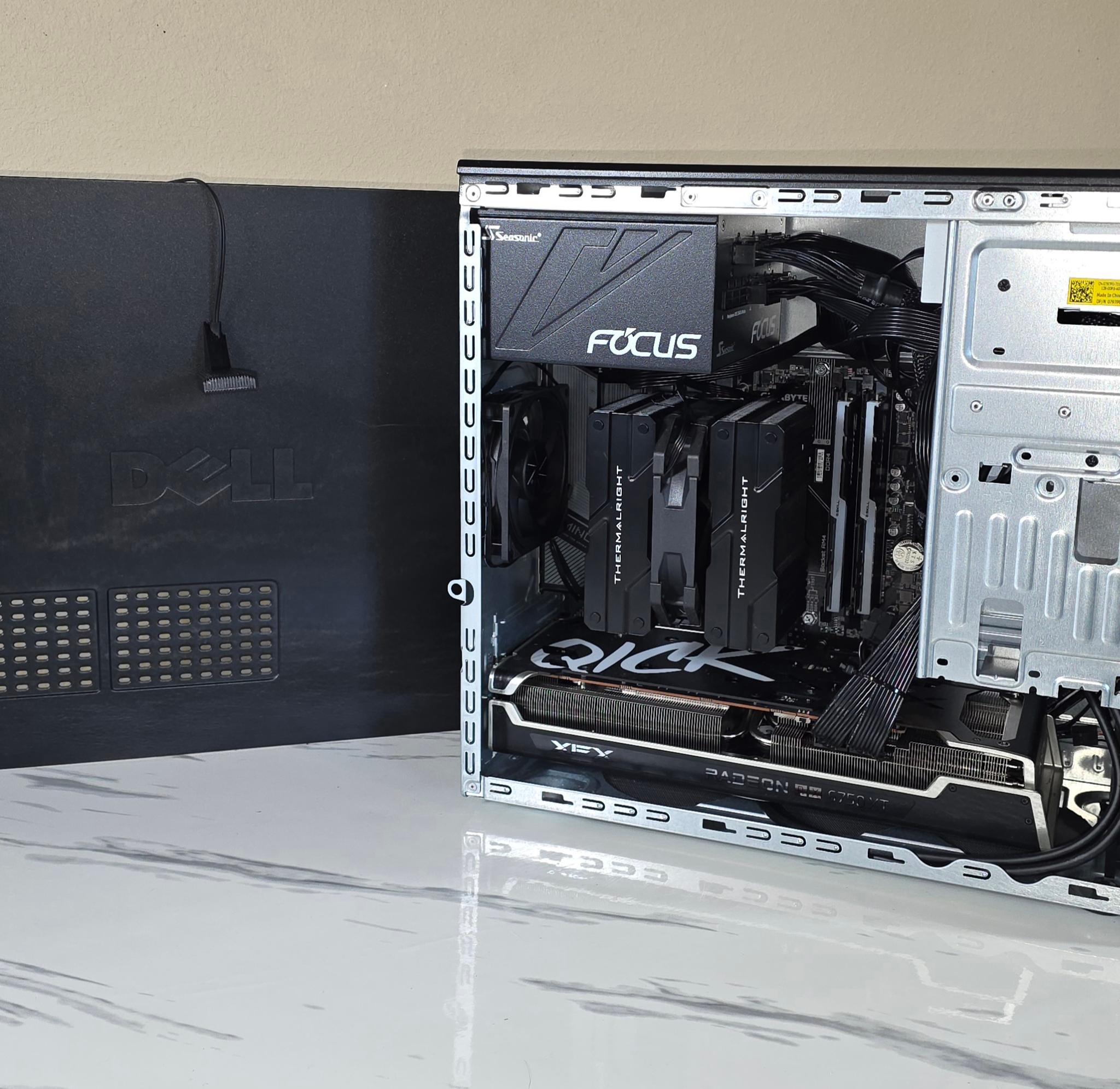 Mid Range Gaming Sleeper PC Ryzen 7 5800xt, Rx 6750xt, 32gb ddr4, 1tb nvme, 1440P or 1080P
