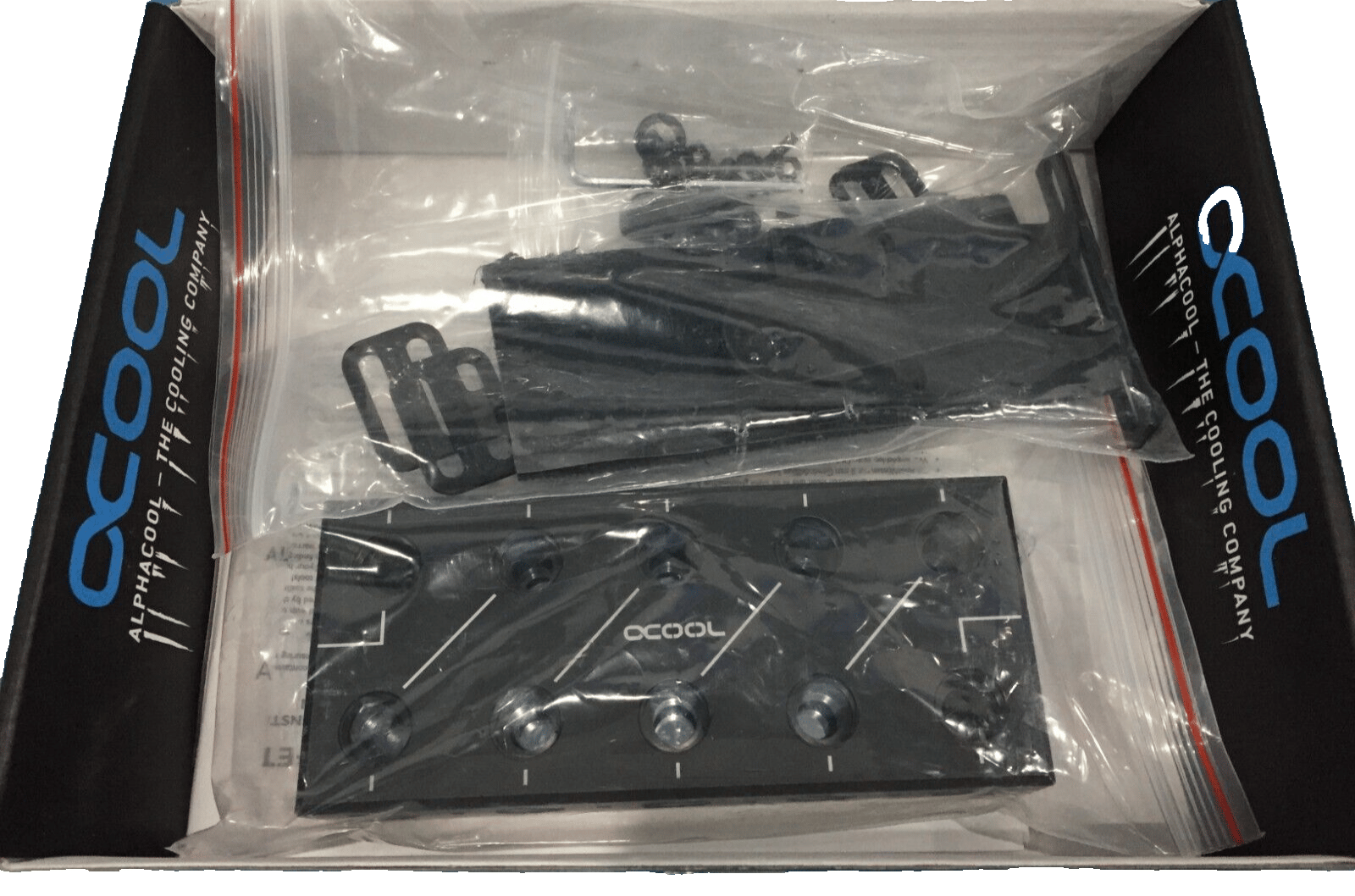 Alphacool ES Distro Plate C5 12995 - Open Box, Missing Accessories
