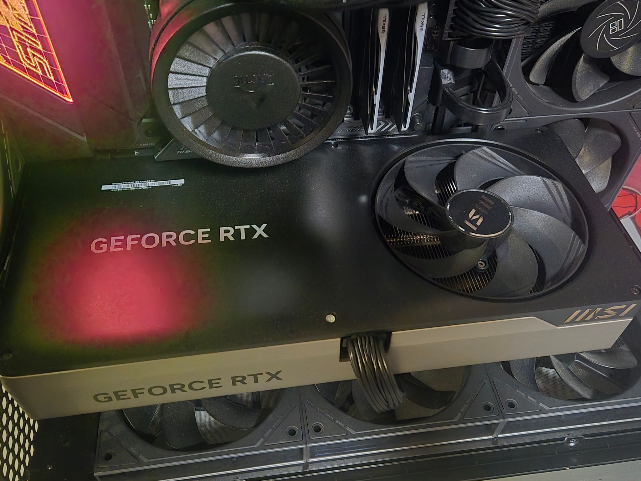 MSI RTX 5080 expert OC