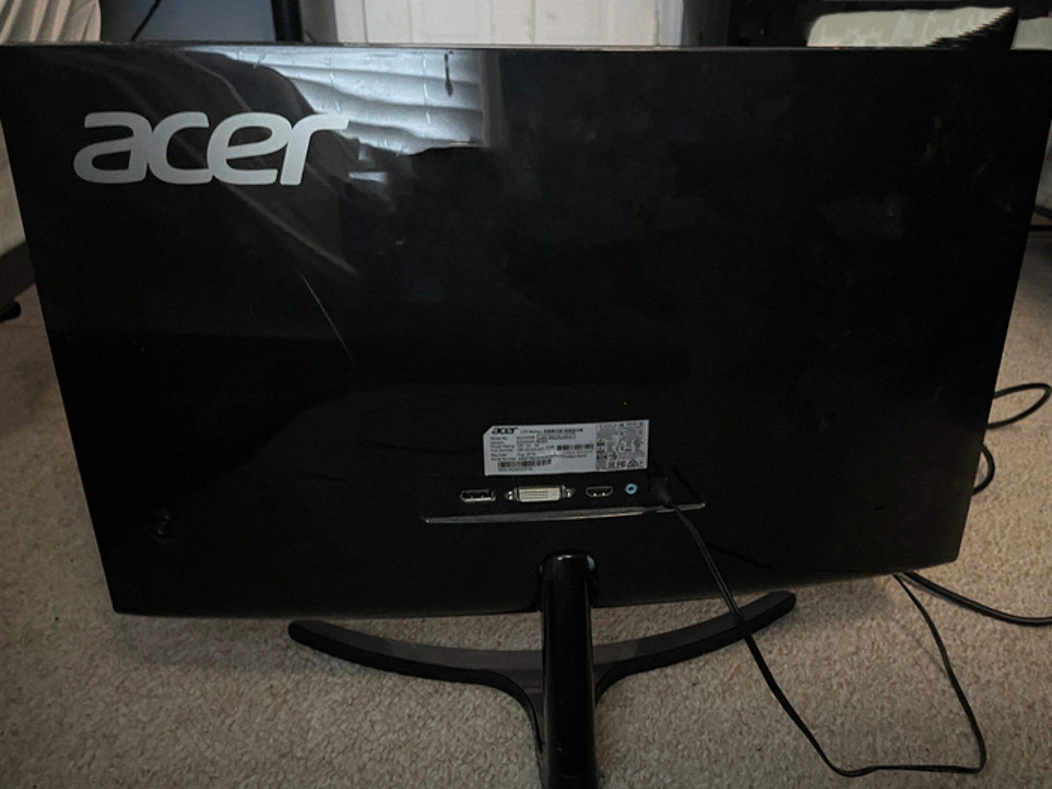Acer ED242QR 23.6” 144Hz Curved ED242QR Abidpx