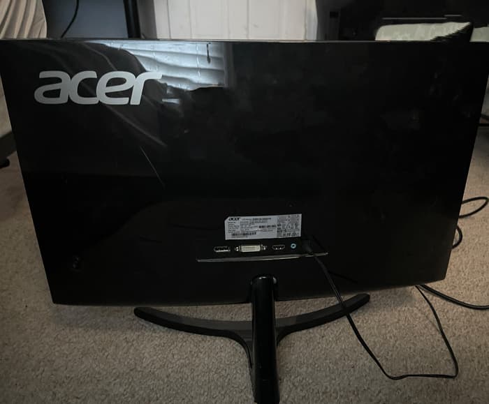 Acer ED242QR 23.6” 144Hz Curved ED242QR Abidpx