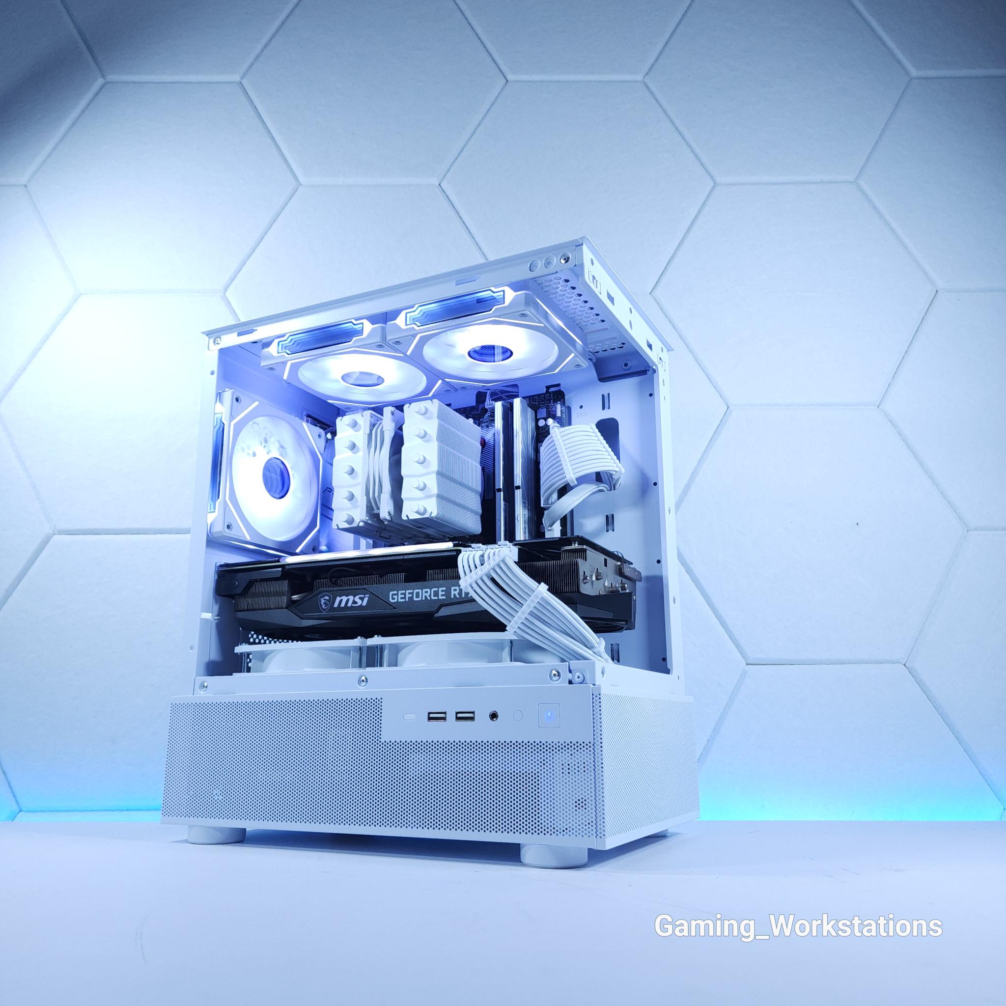 🤍RTX 3070 || Ryzen 7 5700X || 2TB NVMe SSD || 32GB 3200MHz || 1080p/1440p Gaming Computer