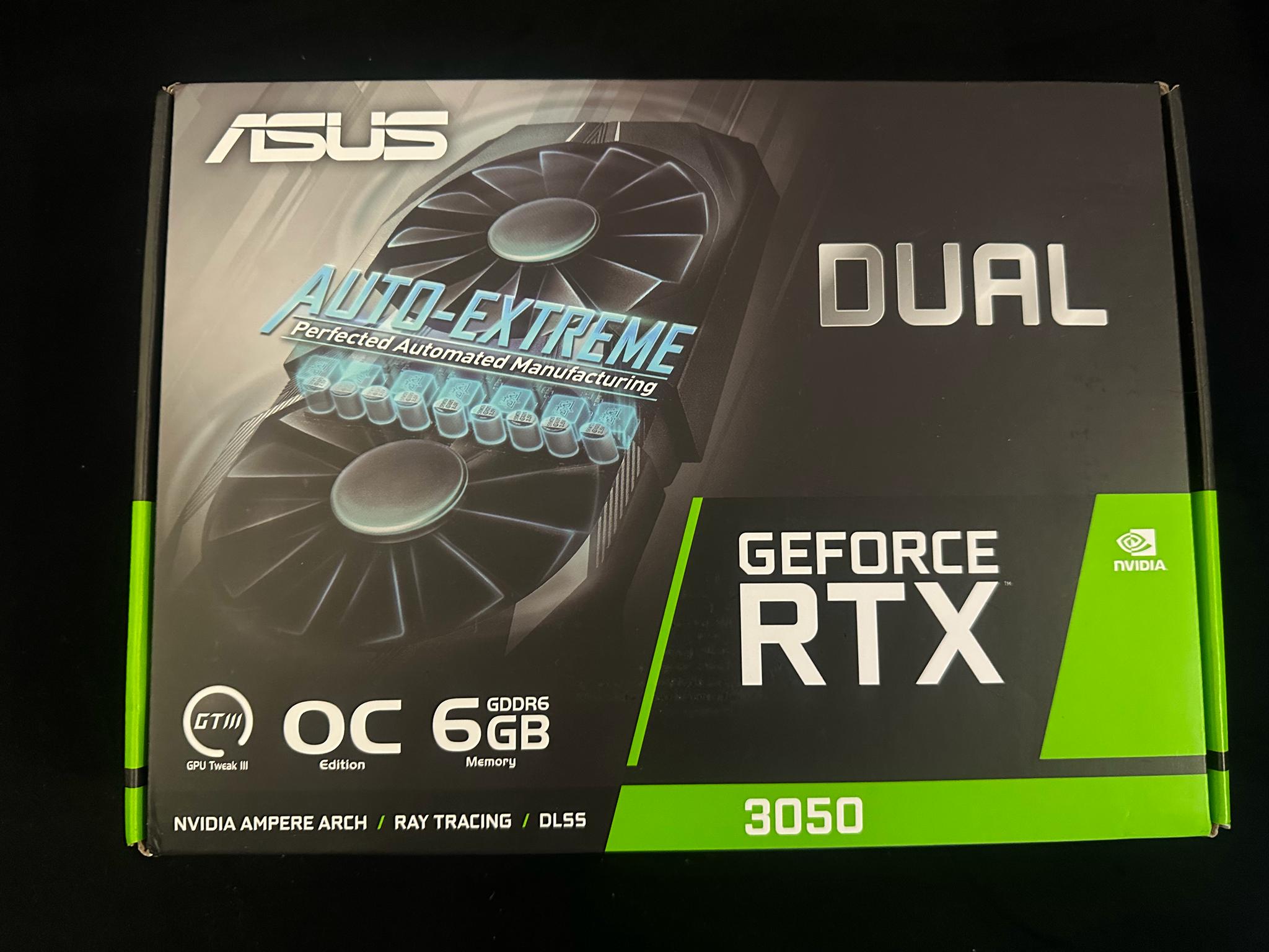 Asus DUAL GeForce RTX 3050 6GB