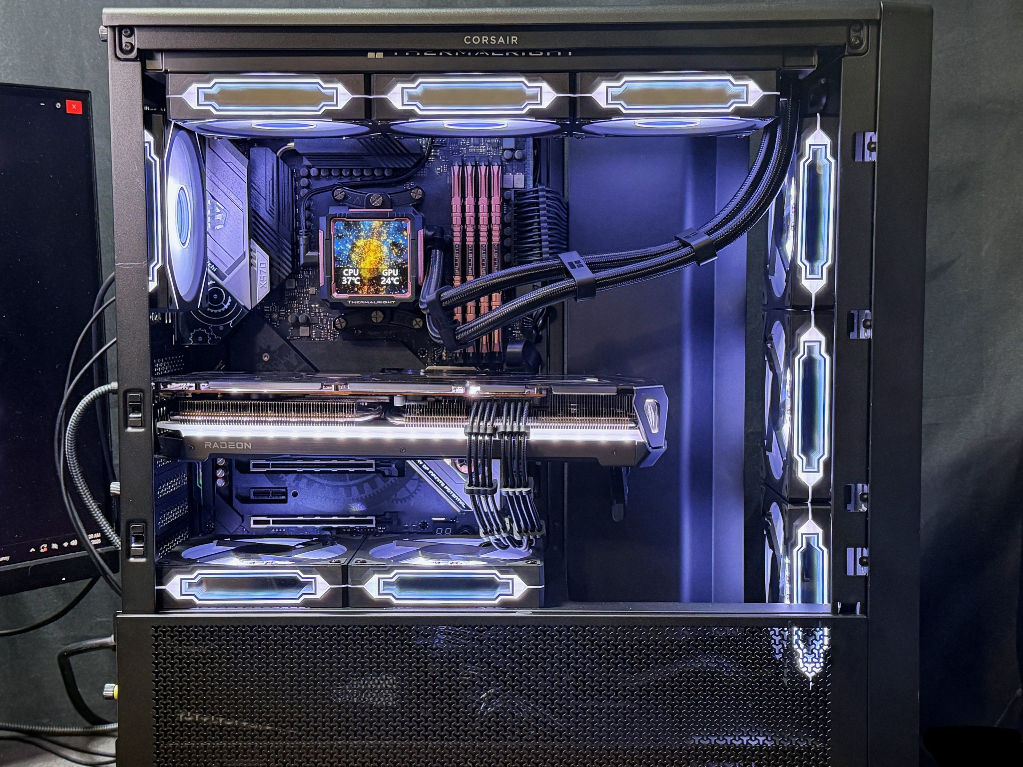 Custom Gaming PC - 5800X3D | 7900 GRE | 32GB DDR4 | AIO with LCD display