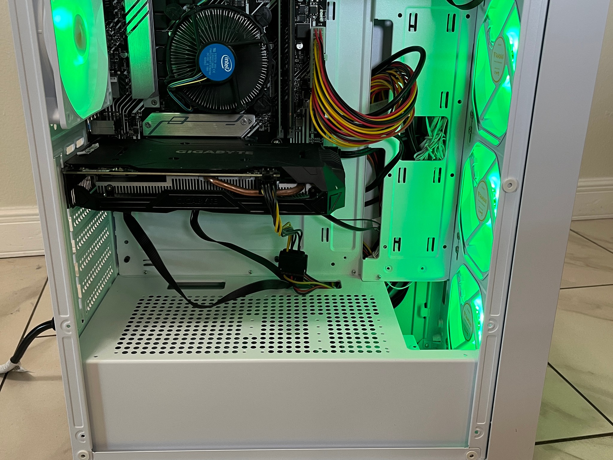 NVIDIA GTX 1060, Intel Core i3-10100, 12GB RAM, 1TB Storage, Gaming PC w/ Wi-Fi & BT