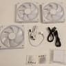 1 Set 3x Corsair LX120 RGB iCUE LINK Case Fans, 120mm, White