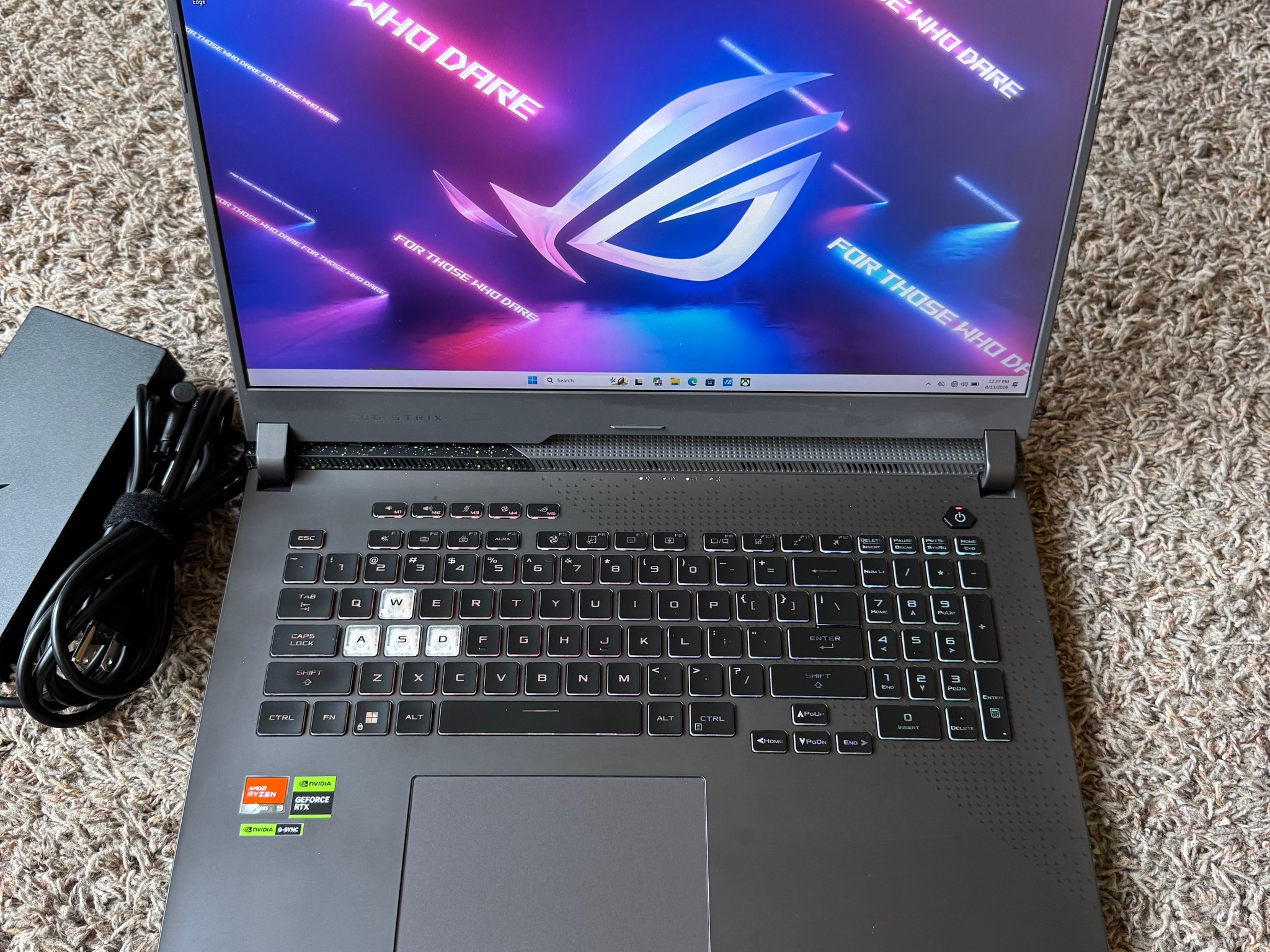 RTX 4070 / Ryzen 9 7845HX / 32GB DDR5 Ram / 4TB SSD / 17.3 inch screen / 144Hz / Gaming / creator
