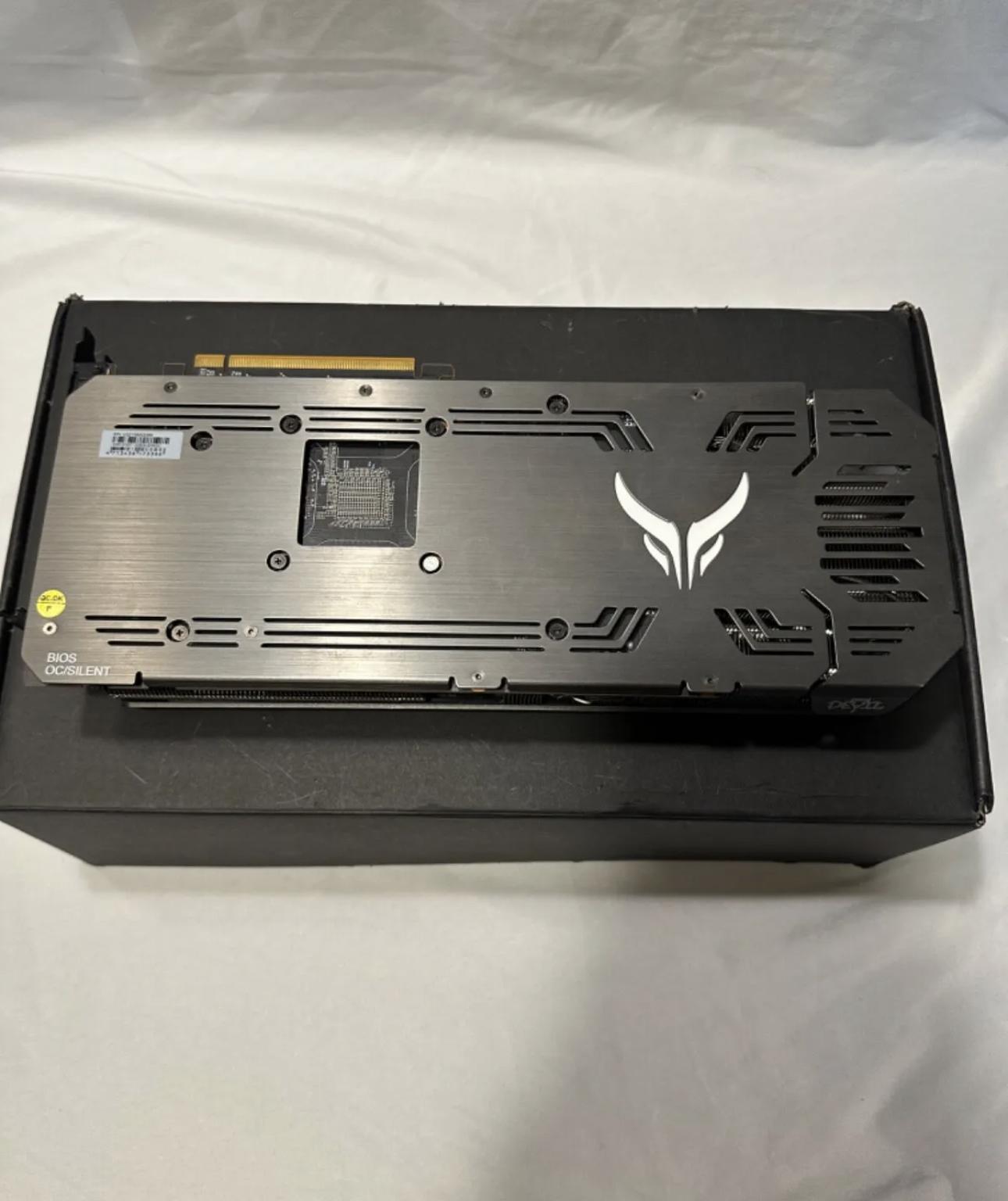 RX 6700XT 12GB Red Devil 3 fan card