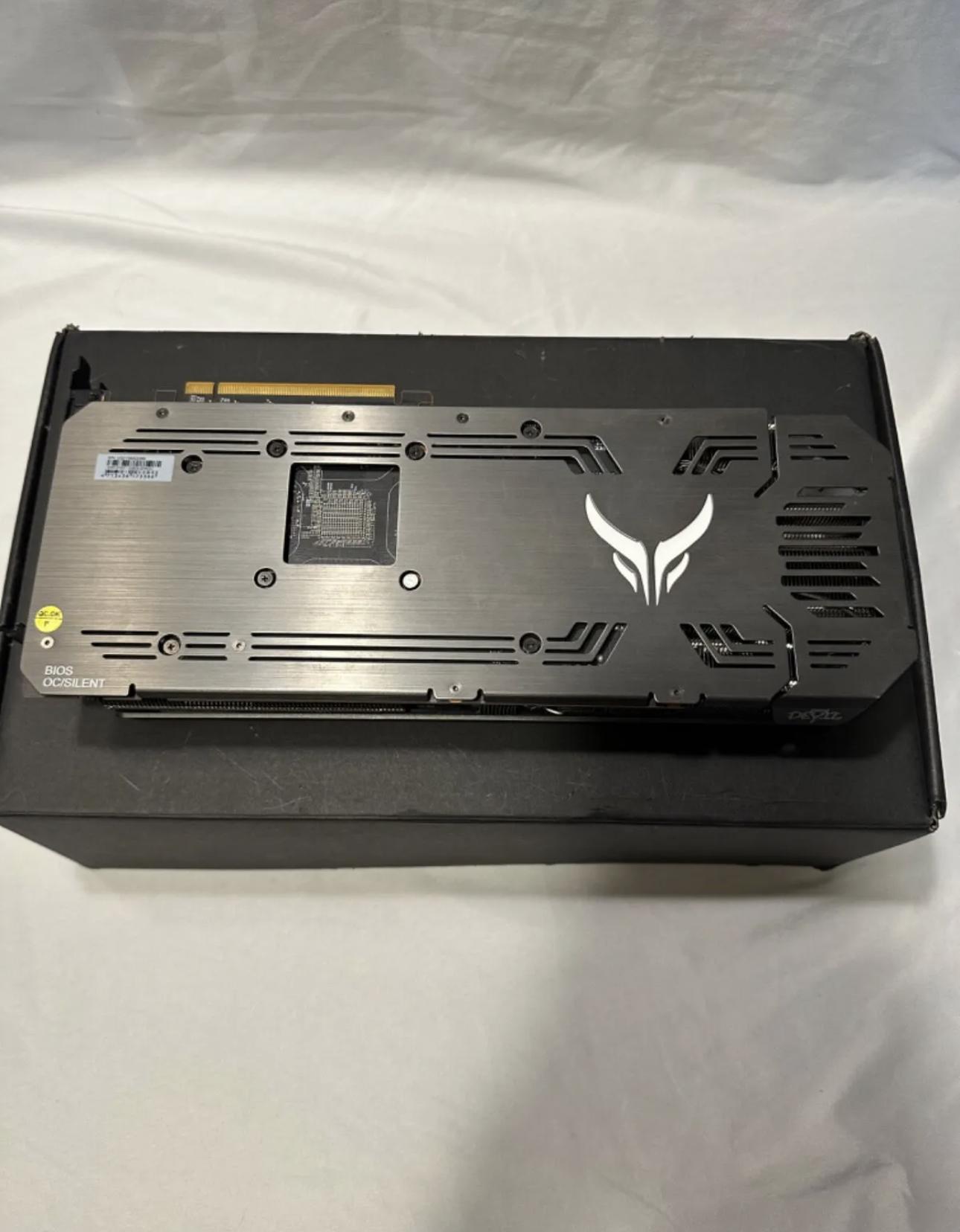 RX 6700XT 12GB Red Devil 3 fan card
