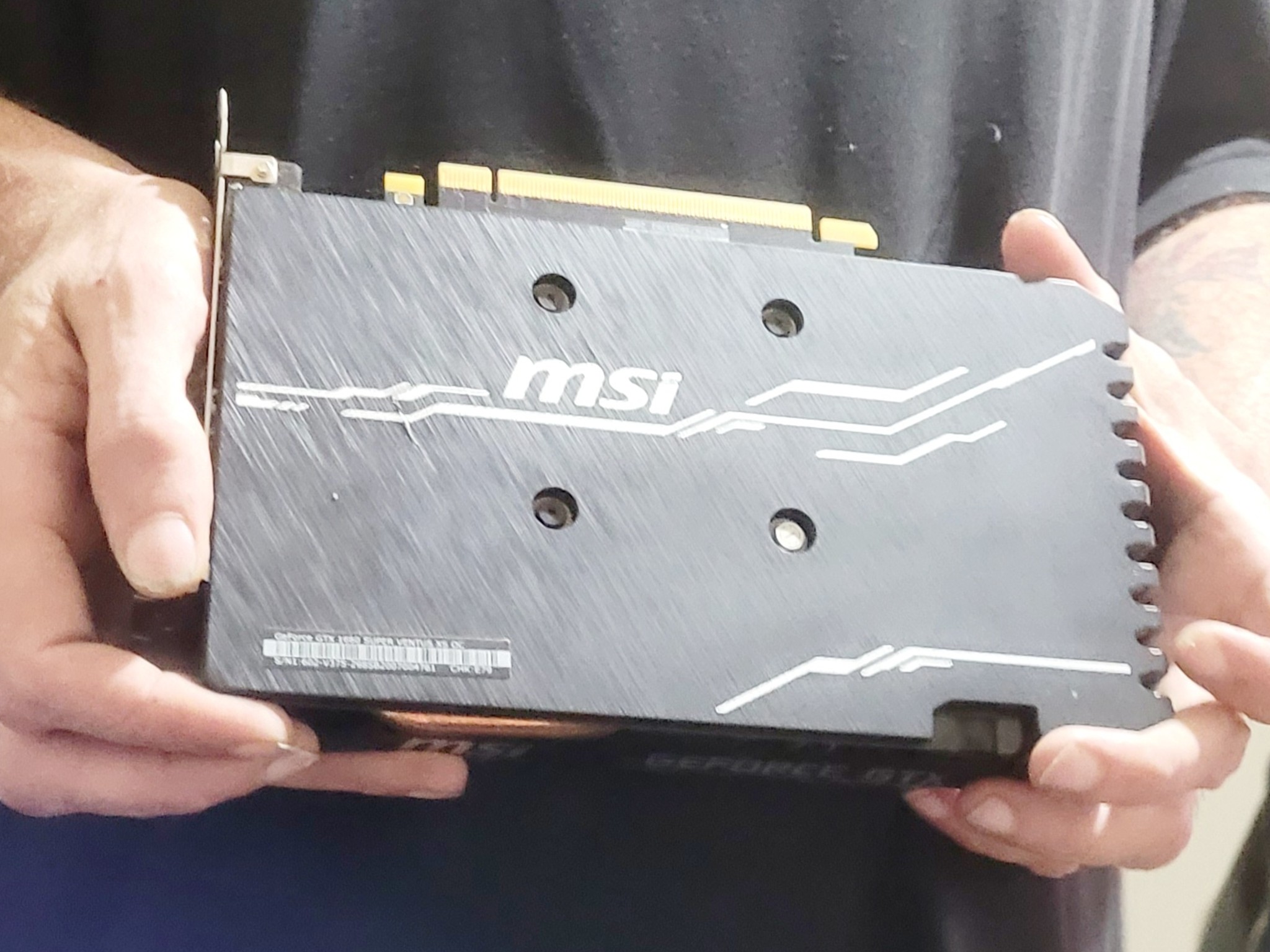 1660 super. Barely used, just laying around. Don't have original box