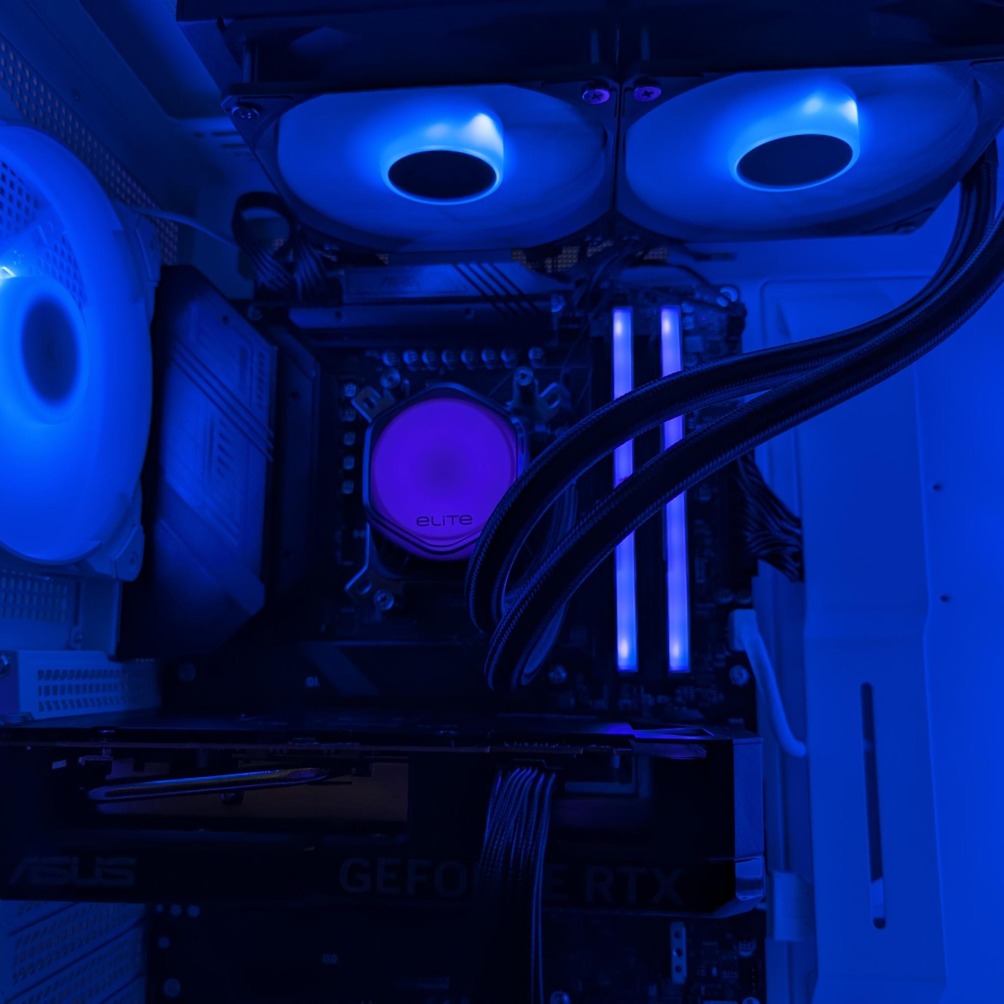 White Mid-Range Performer Build! Ryzen 7700 | 4070 Super | 32GB DDR5 | 1TB NVME