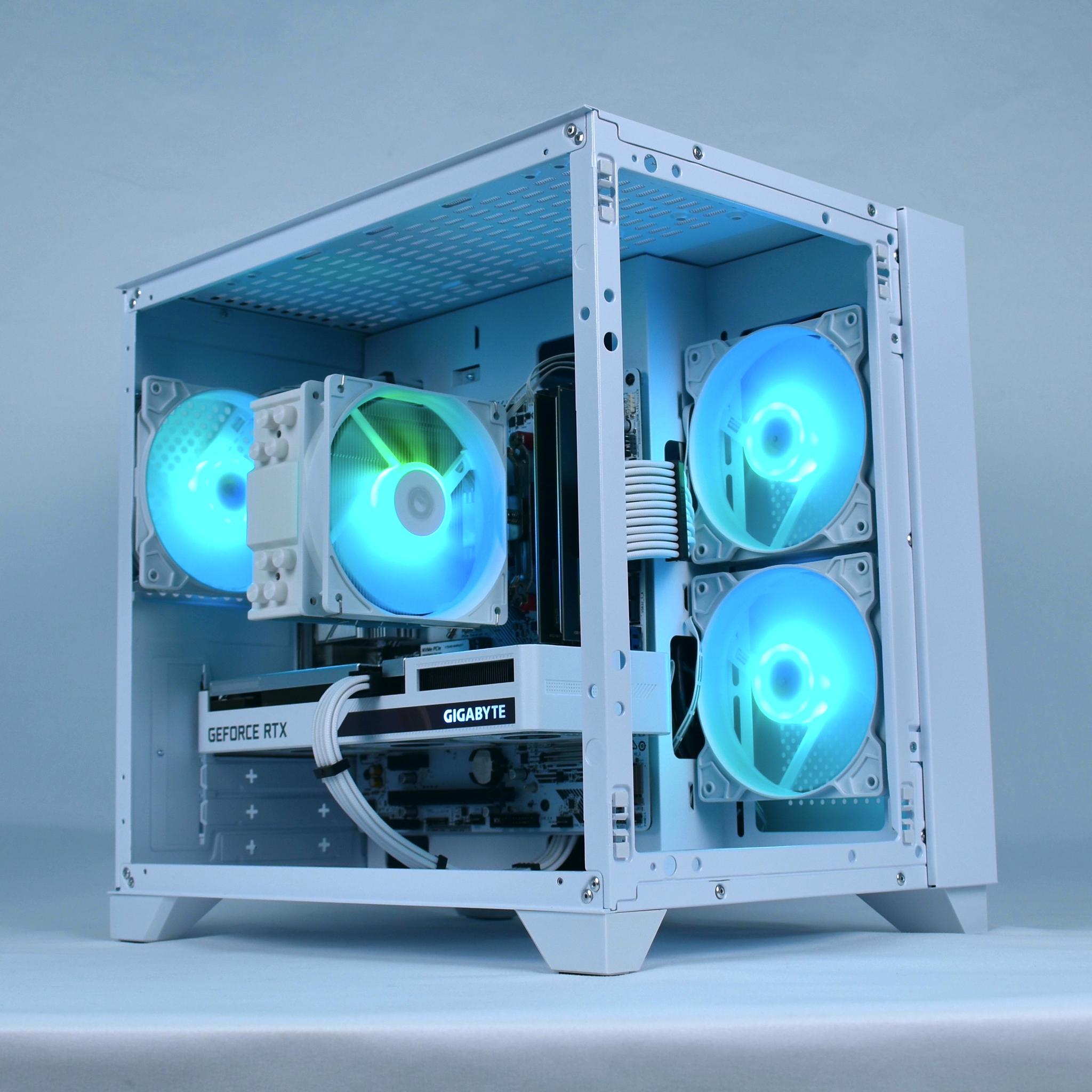 🧊ICE CUBE🧊 1080p Gaming/Streaming PC | Ryzen 5 3600, NVIDIA RTX 3060 12GB, 1TB SSD, 16GB DDR4 |
