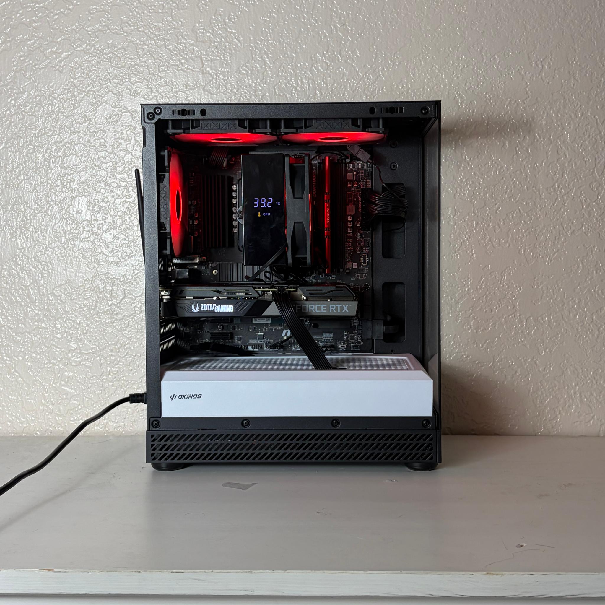 🖤3060 TI PC❤️|Ryzen 5 5500|1TB NVME|16GB DDR4|Windows 11 Pro|Wifi and BT|