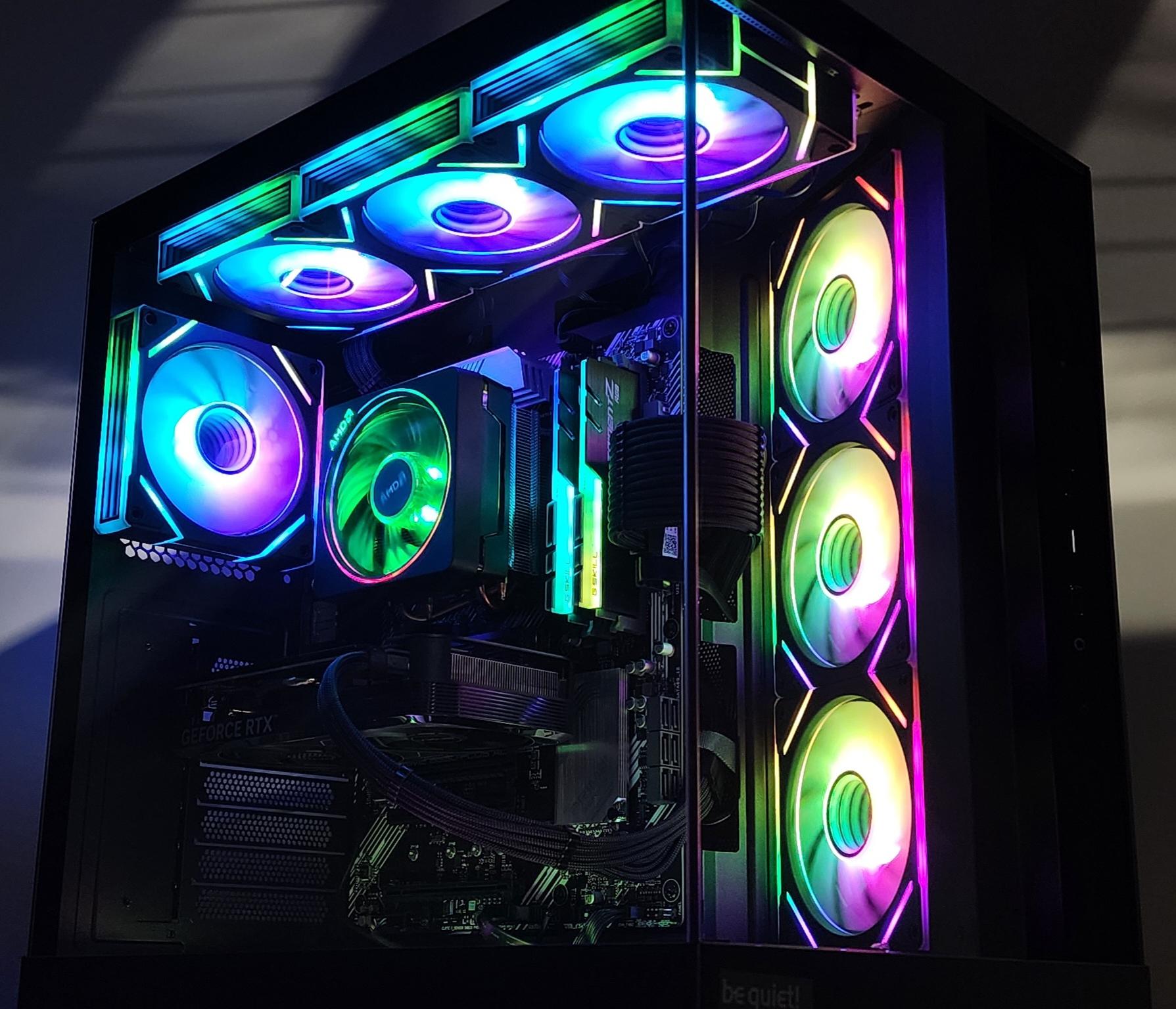 Gaming PC Ryzen 7 5800XT 32GB RAM 1TB SSD RTX 4060 8GB Windows 11 Computer