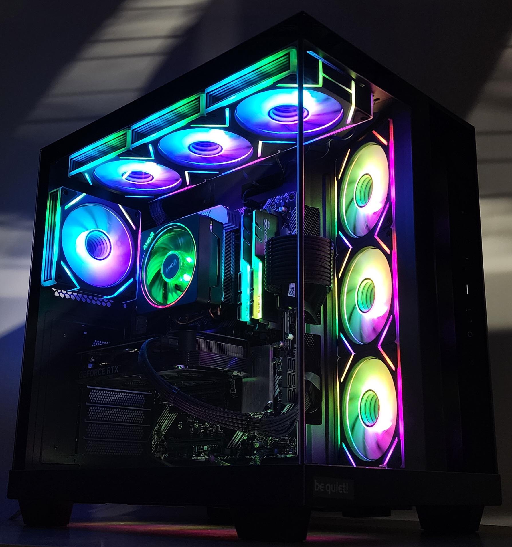 Gaming PC Ryzen 7 5800XT 32GB RAM 1TB SSD RTX 4060 8GB Windows 11 Computer