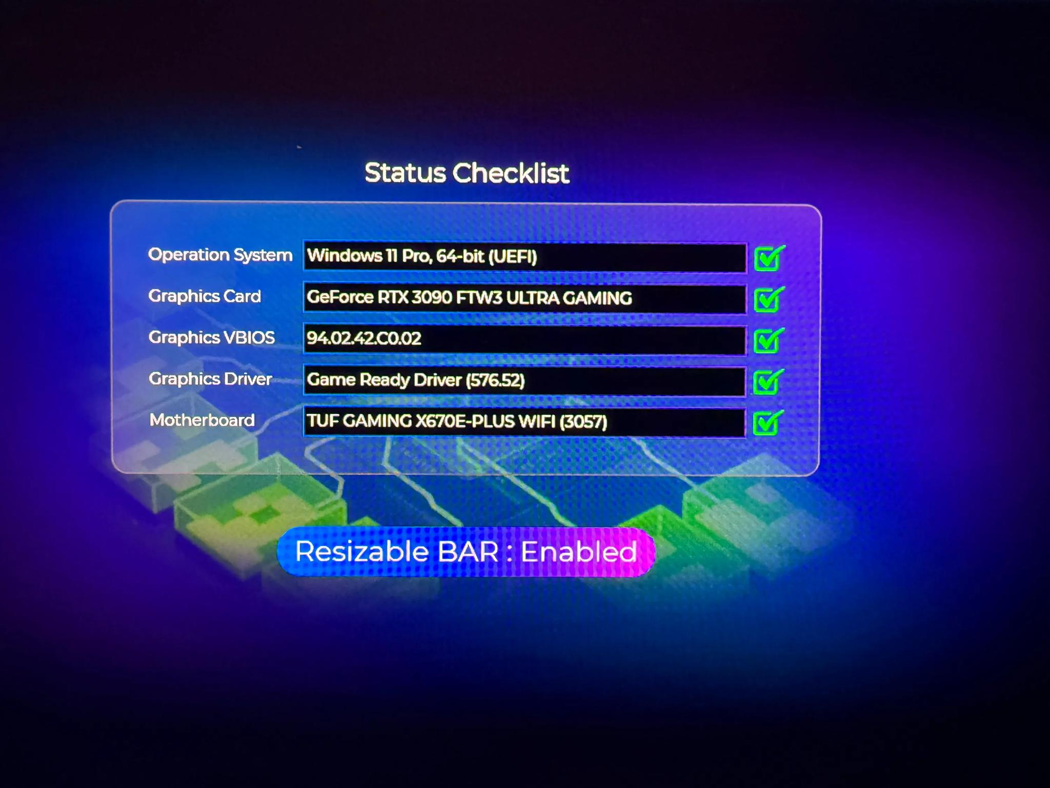 E.V.G.A NVIDIA RTX 3090 FTW3 24GB DDR6X RUNS LIKE A DREAM