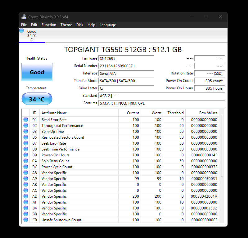 Gaming PC - Ryzen 2600X / RX 5600XT / 16GB RAM / 512GB / Wi-Fi