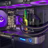 🖤Dark Flux Liquid-Cooled💧Pro Gamer PC⚫RTX 5070⚫I5-12600K⚫32GB RGB RAM⚫Windows 11 Pro
