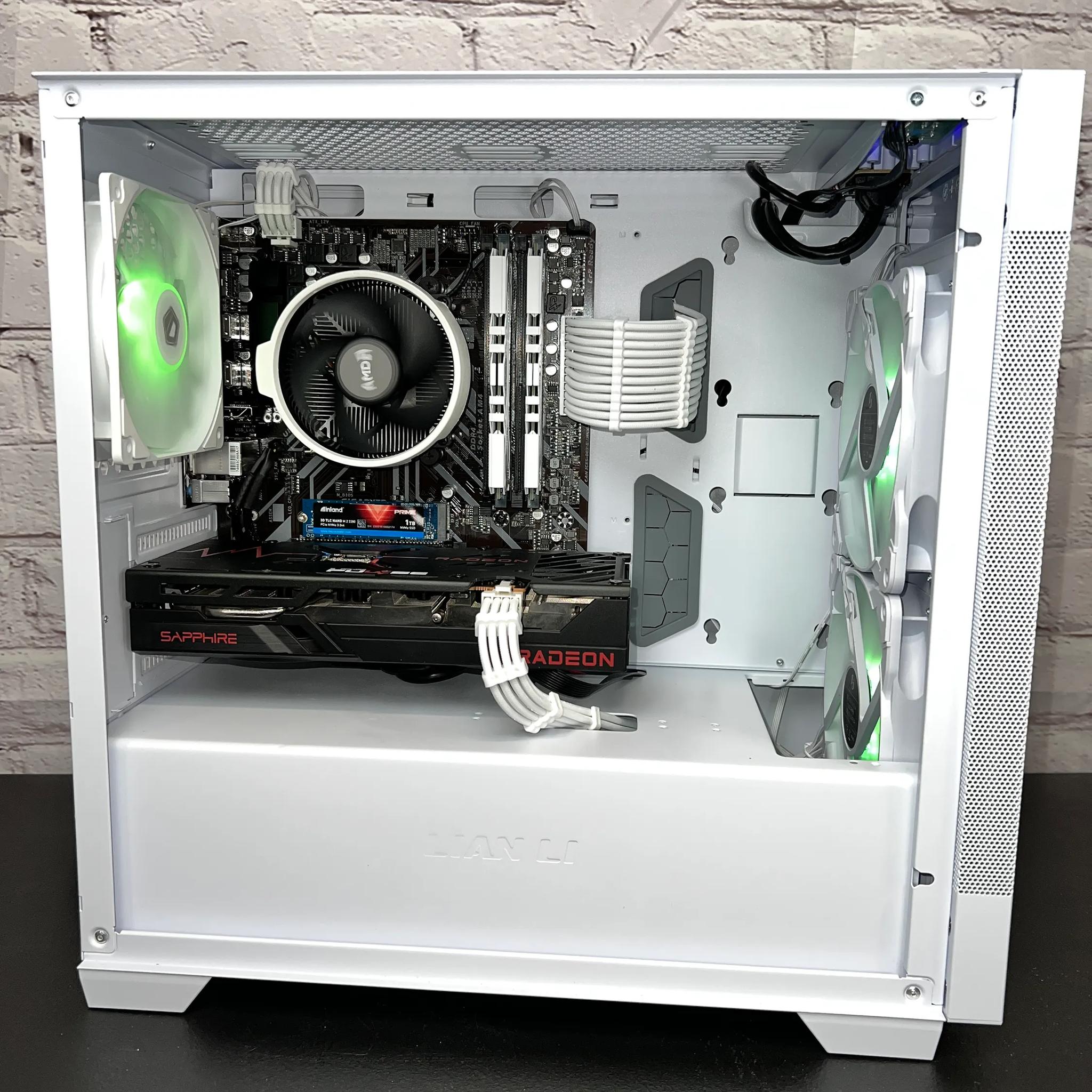 RX 6600 XT Ryzen 5 3600 16GB RAM 1TB M.2 Wifi/BT Win 10 Gaming PC