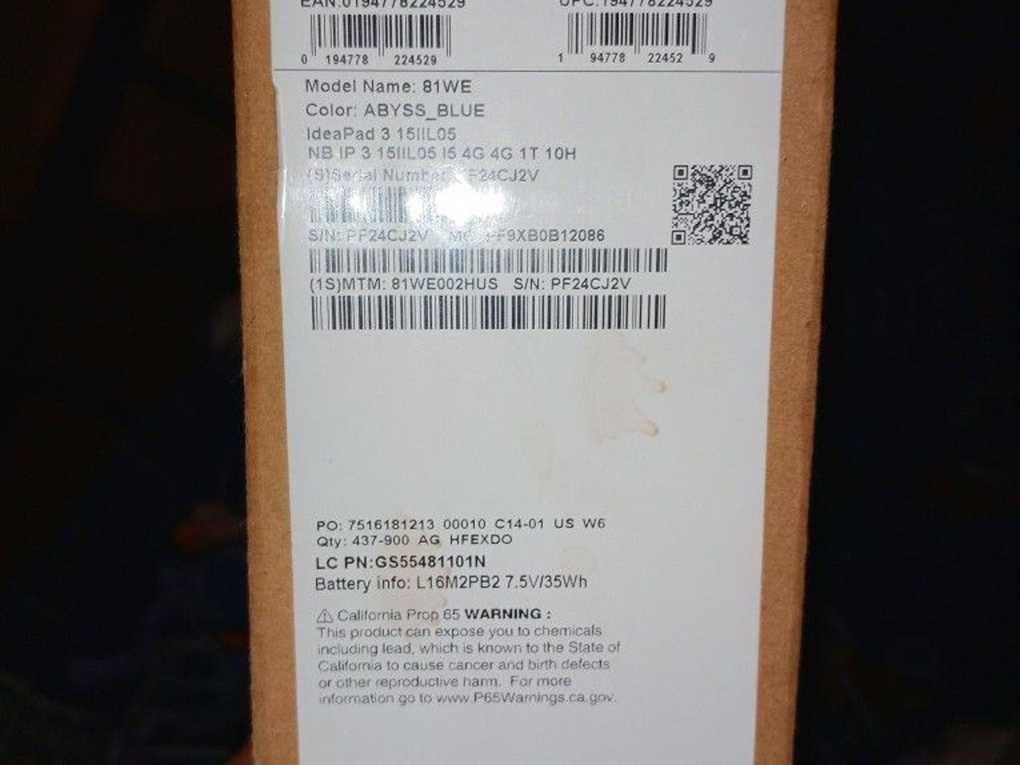 Lenovo IdeaPad 3(15IIL05) Upgraded Laptop, Windows 11 Home, 20Gb Ram, 1.5TB SSD&HDD, +External Fans