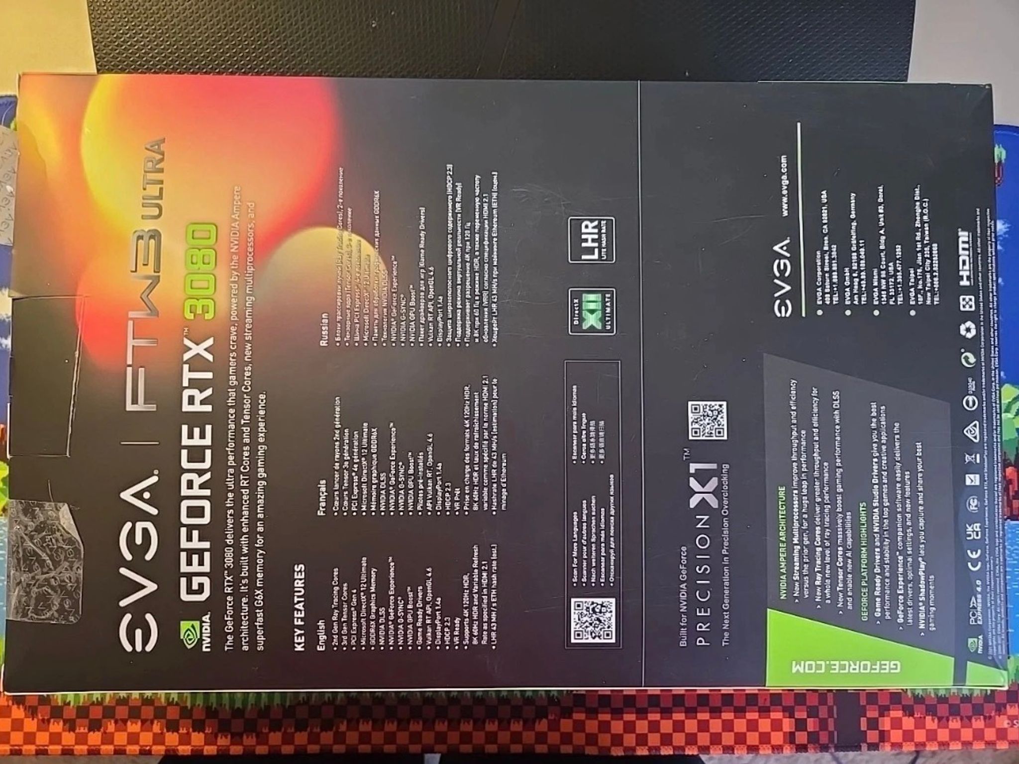 EVGA FTW3 ULTRA GAMING GeForce RTX 3080 10GB