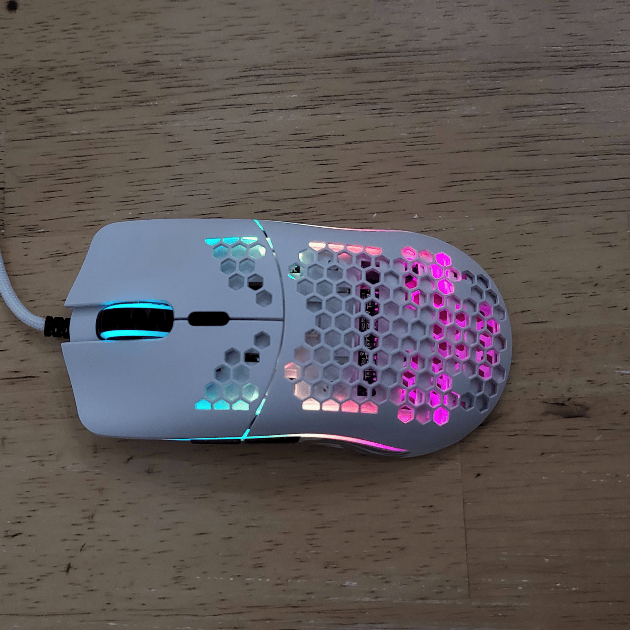 Glorious Model O with Upgraded Accessory Cable