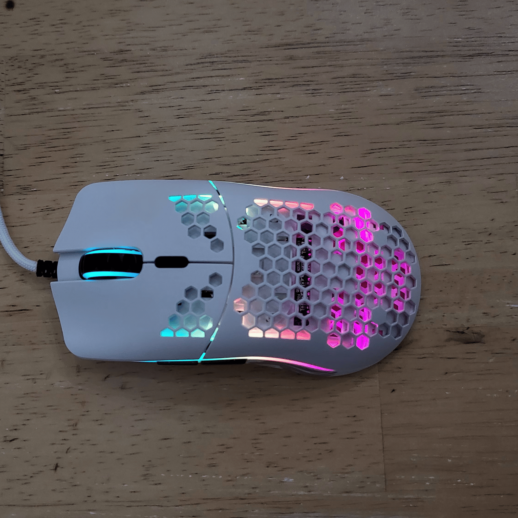 Glorious Model O with Upgraded Accessory Cable