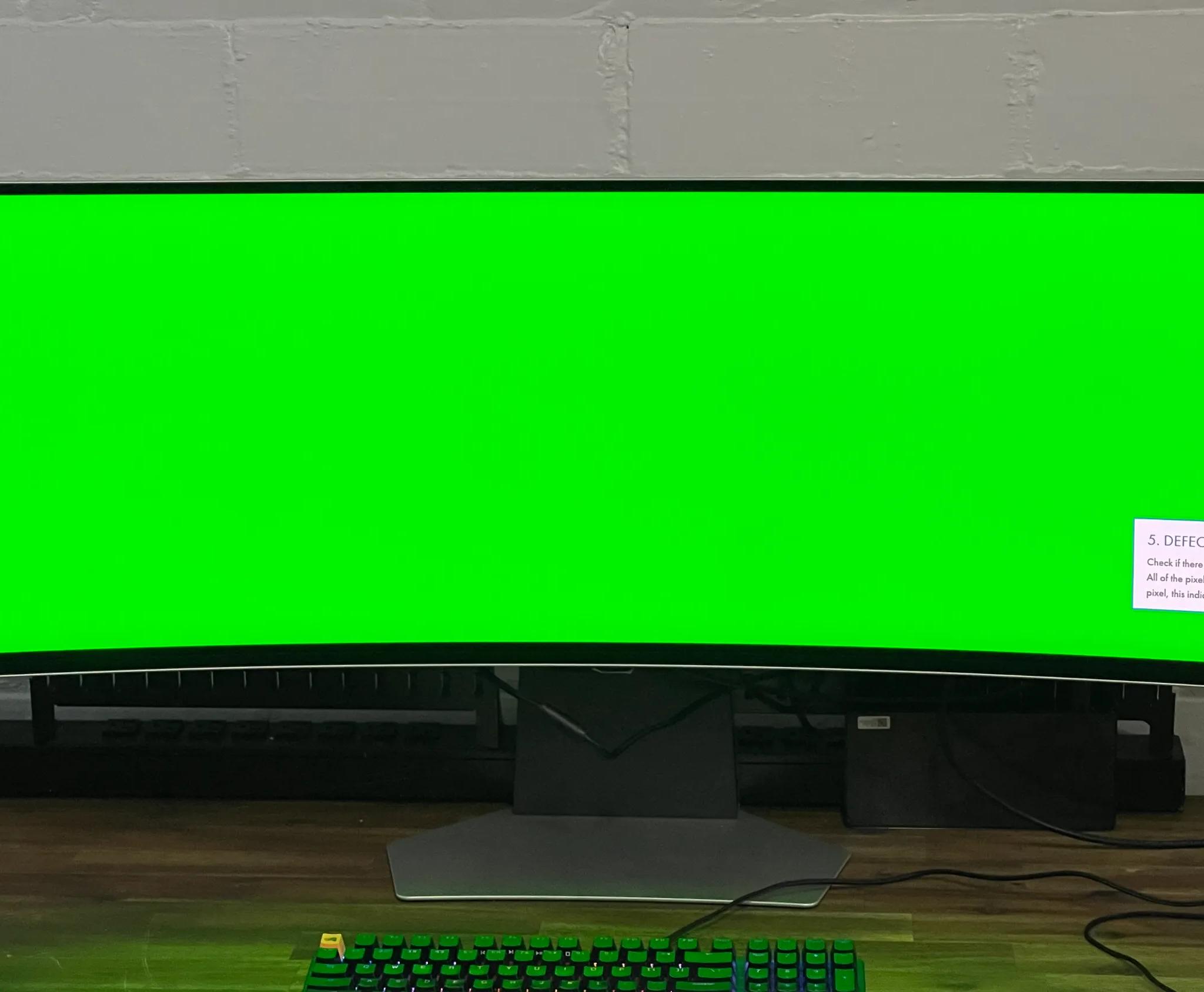Samsung 49” Odyssey 1440p 240Hz OLED Curved Gaming Monitor