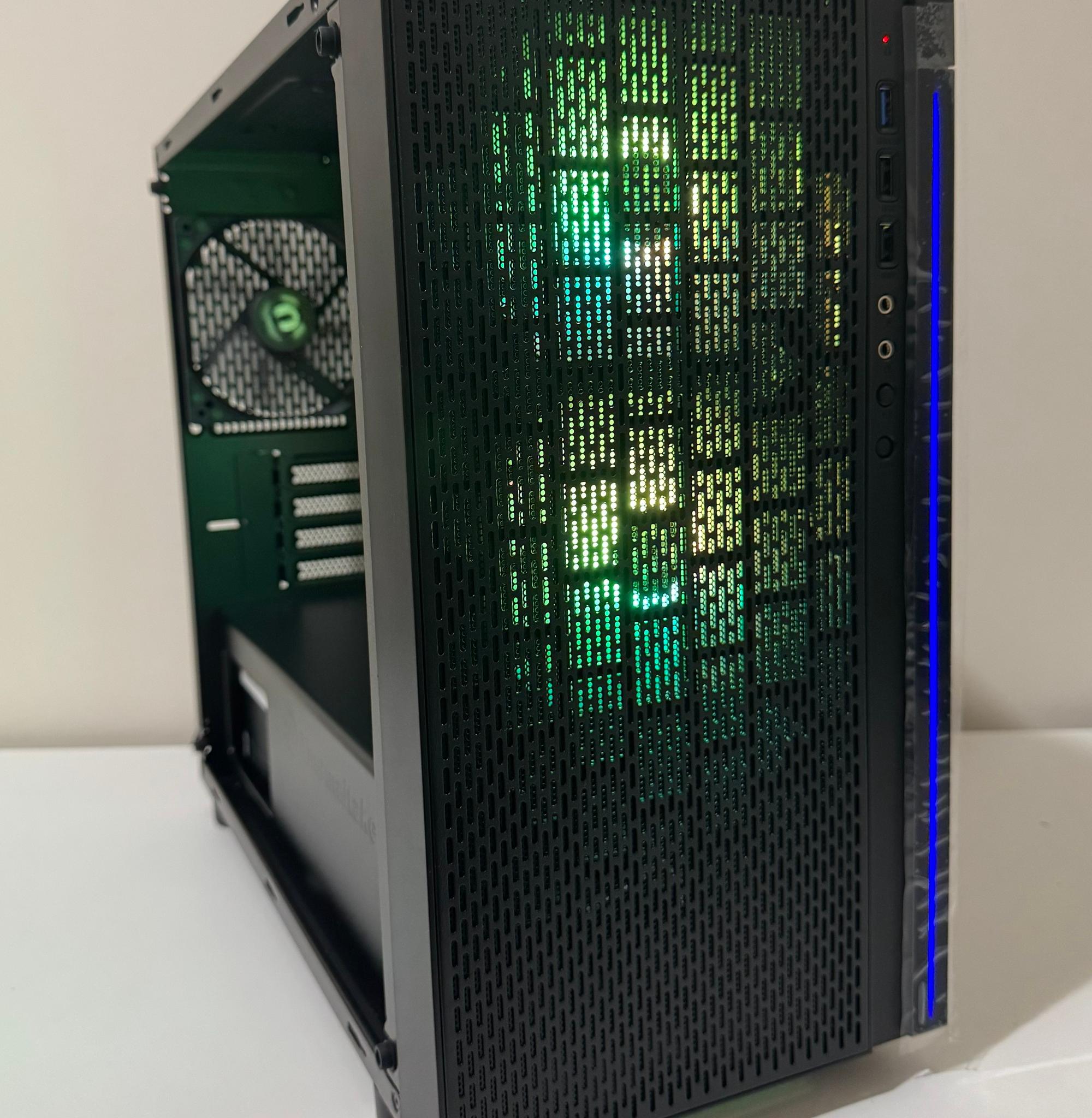 AMD Ryzen 5 5600GT Gaming PC Radeon Vega 7 Graphics ASUS B550M-A B550 Thermaltake Versa H18 Case
