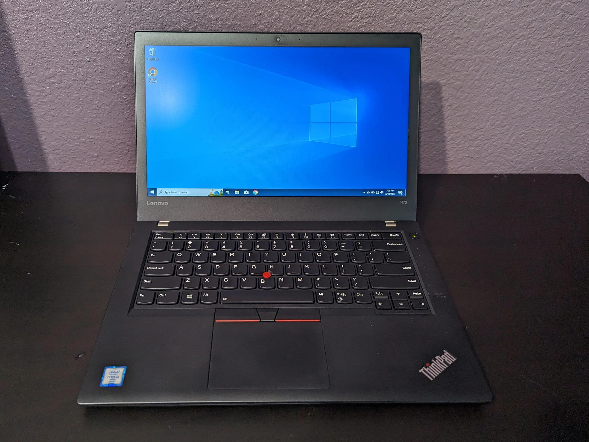 Lenovo Thinkpad T470 14" Laptop | i5, 12GB, 512GB SSD