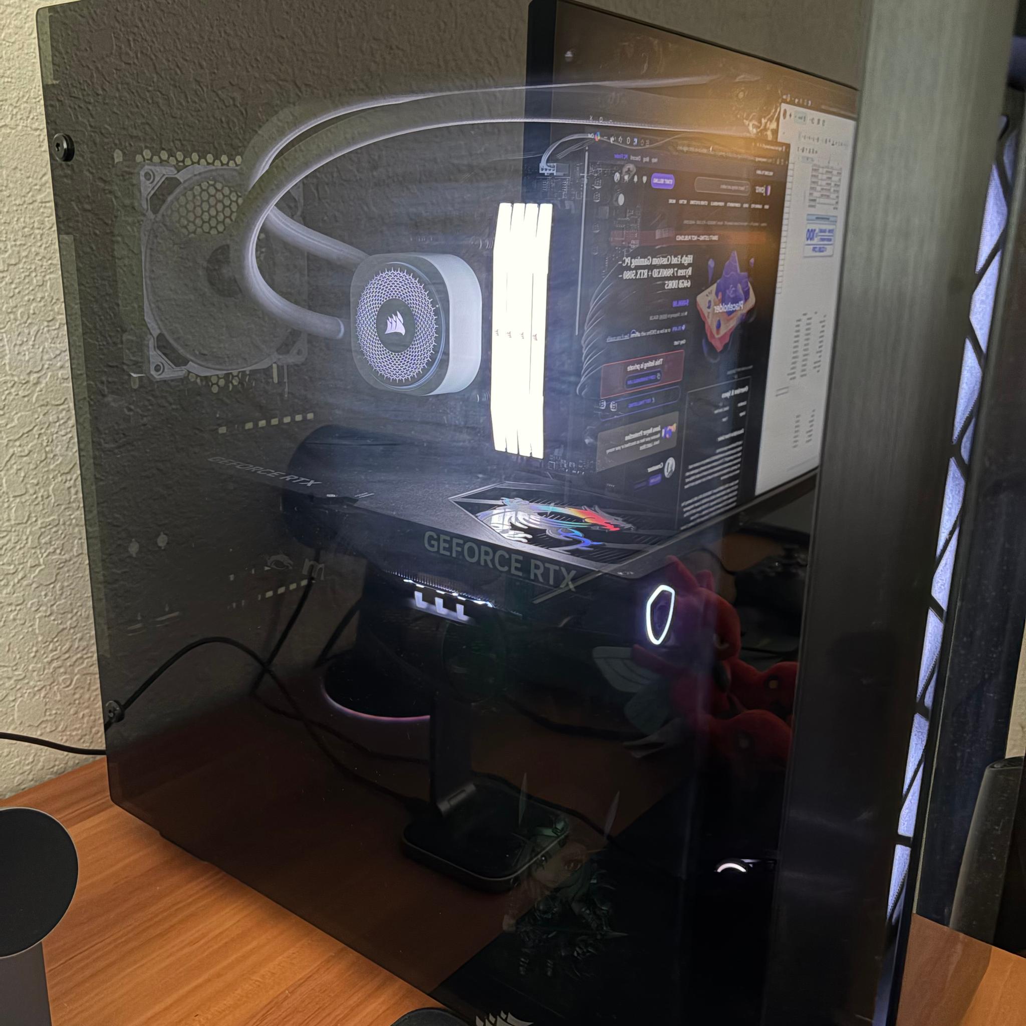 High-End Custom Gaming PC – Ryzen 7 9800X3D + RTX 5080 – 64GB DDR5