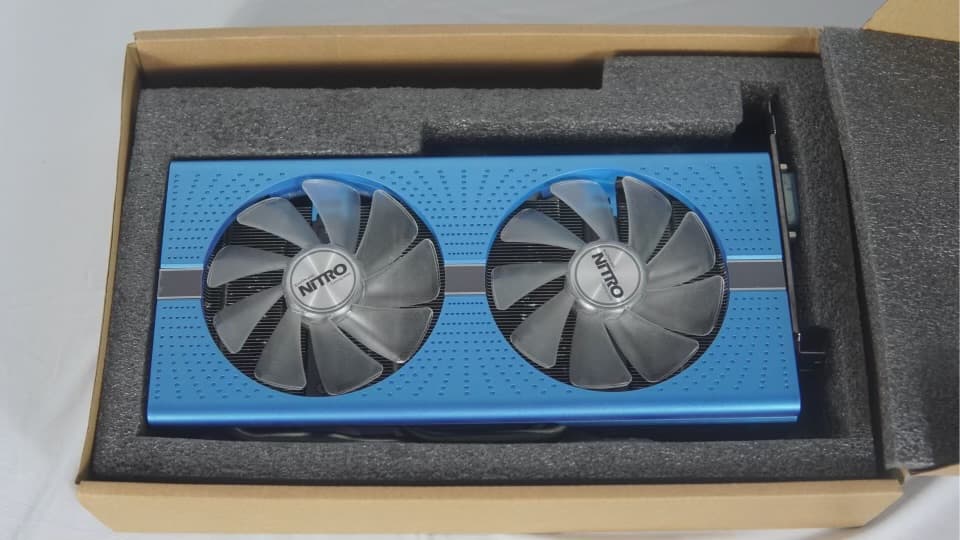 Radeon Sapphire nitro 580 8GB Special edition.