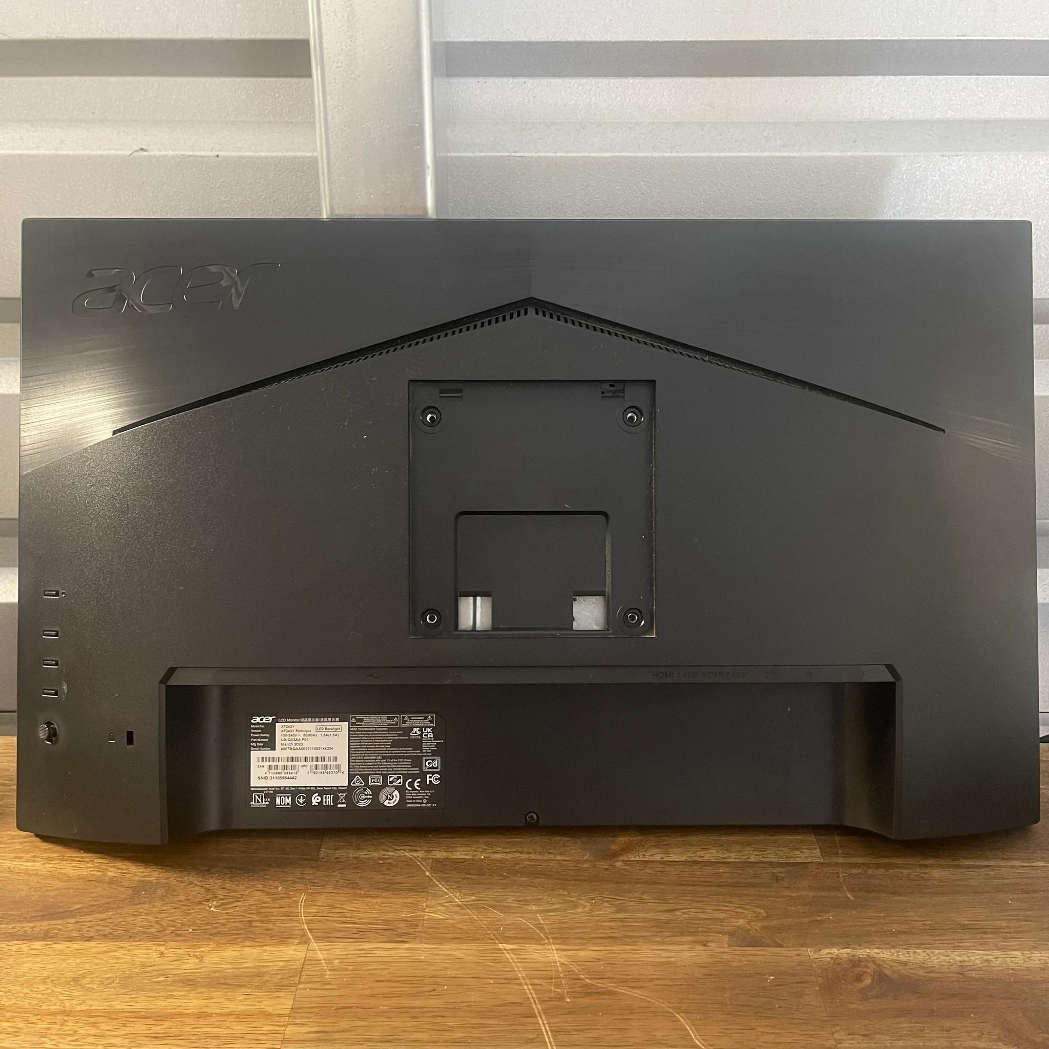 Acer Nitro XF243Y 1080p 180Hz Gaming Monitor
