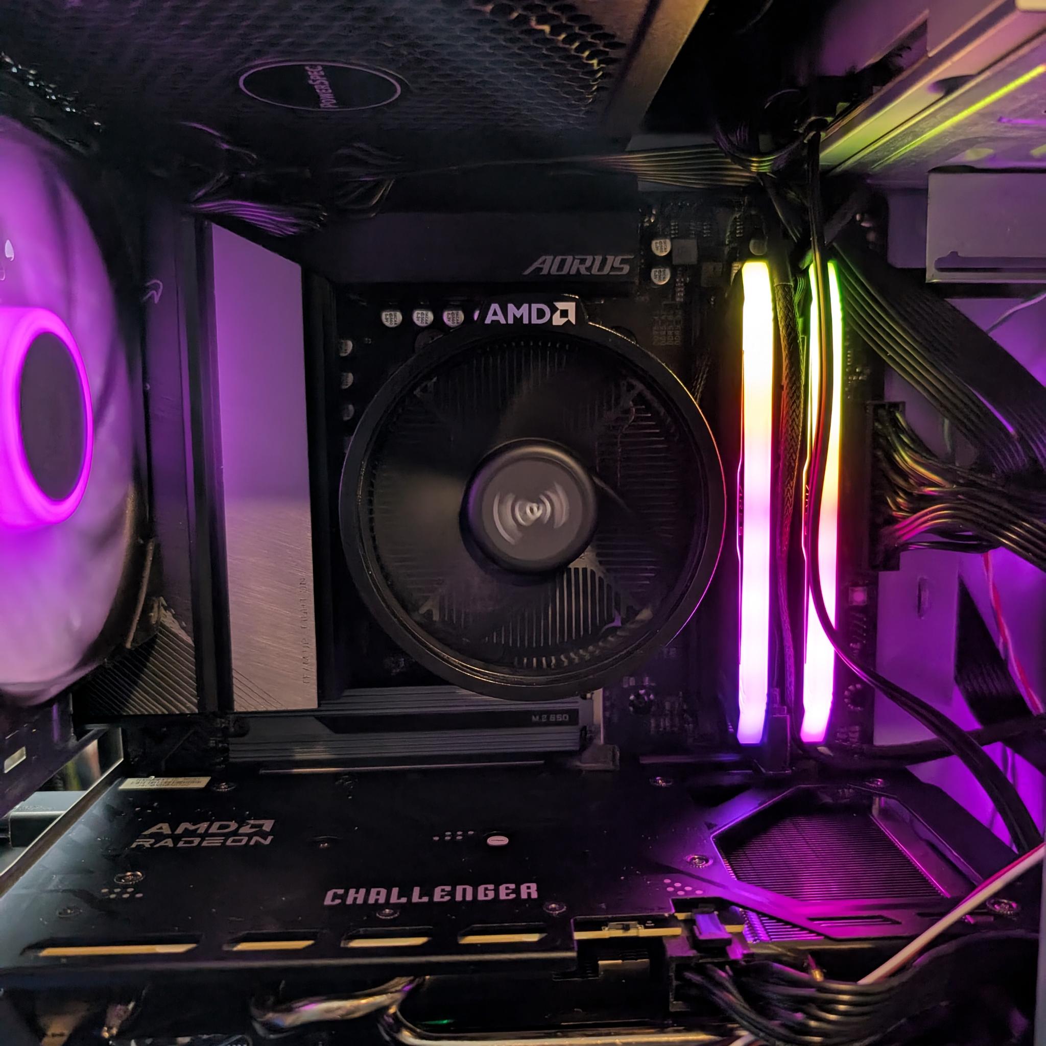 1440p All AMD Sleeper Gaming PC | AMD 7600x, 9060 XT (16GB) | 32GB RAM | 1TB SSD | Win. 11 PRO