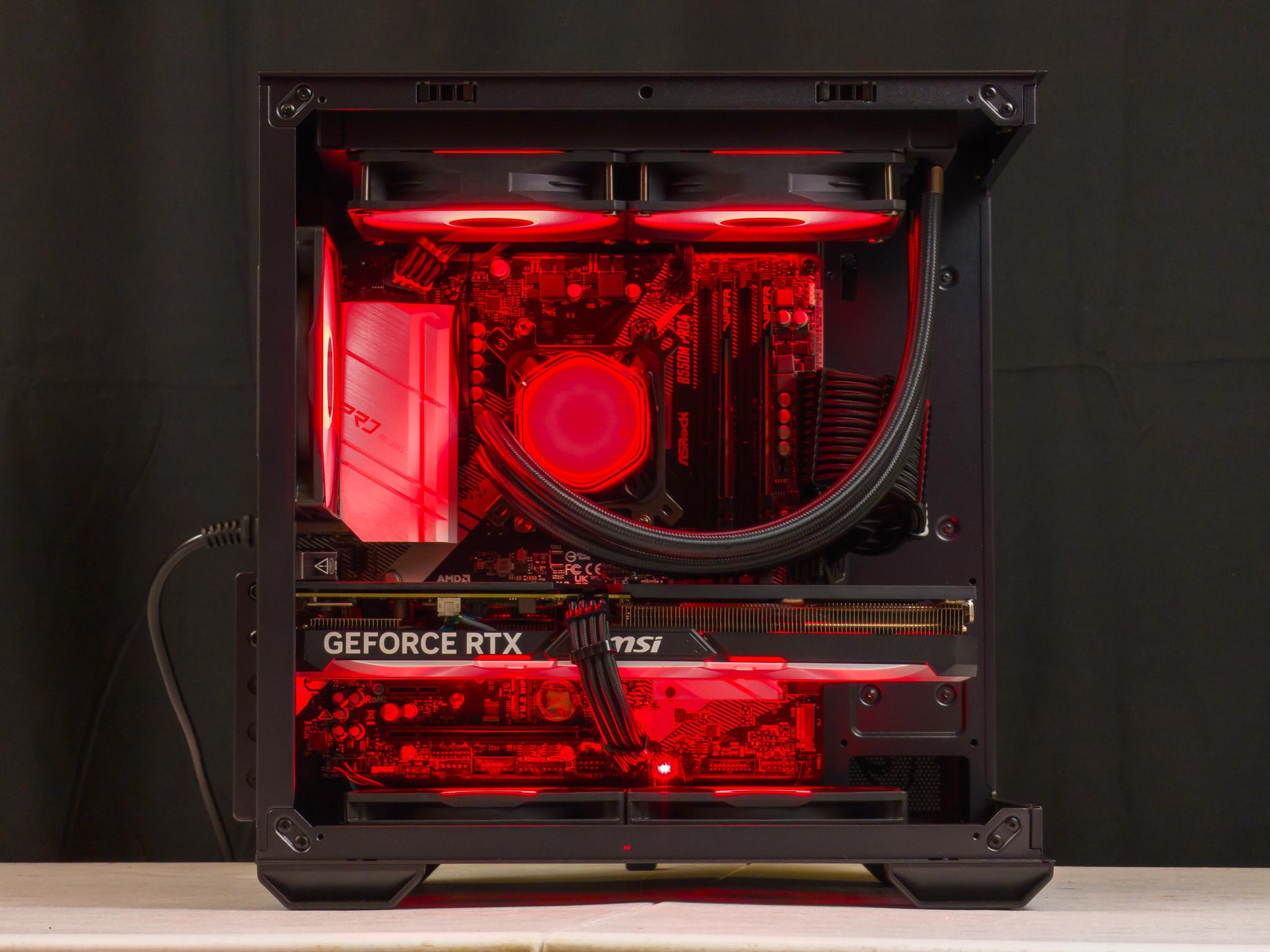 ❤️🖤 RTX 4060 Ti / Ryzen 7 3700X / 32GB Gaming PC 🖤❤️