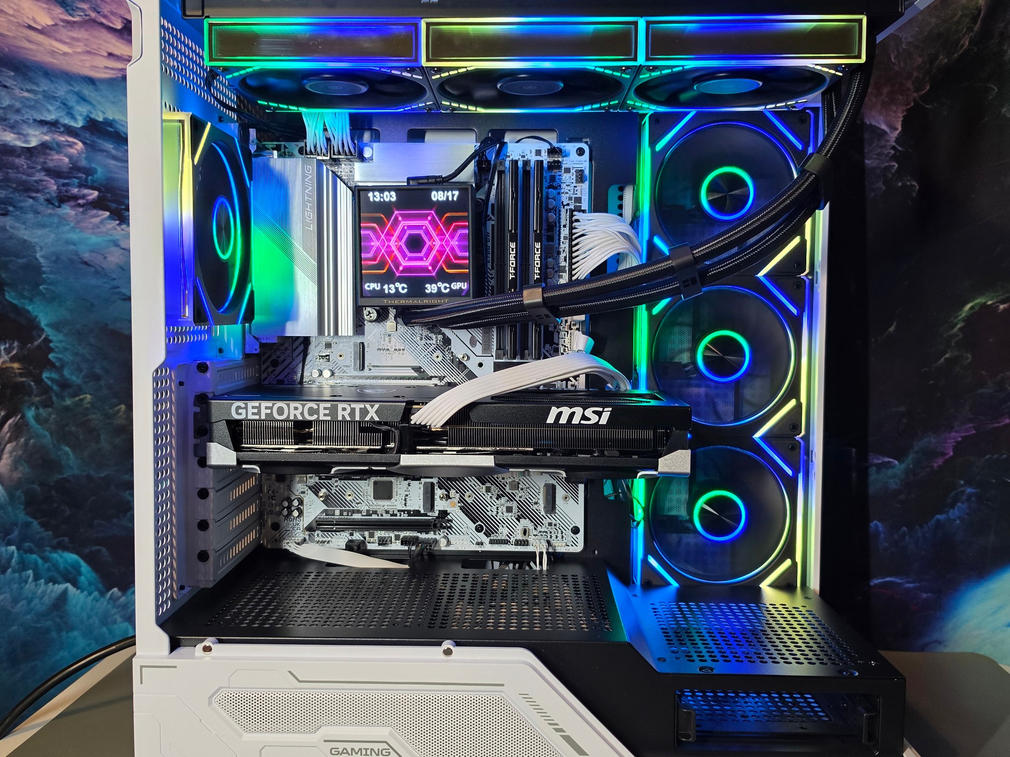 MSI RTX 5070 12gb + Intel Core i7 14700kf PC Build #87