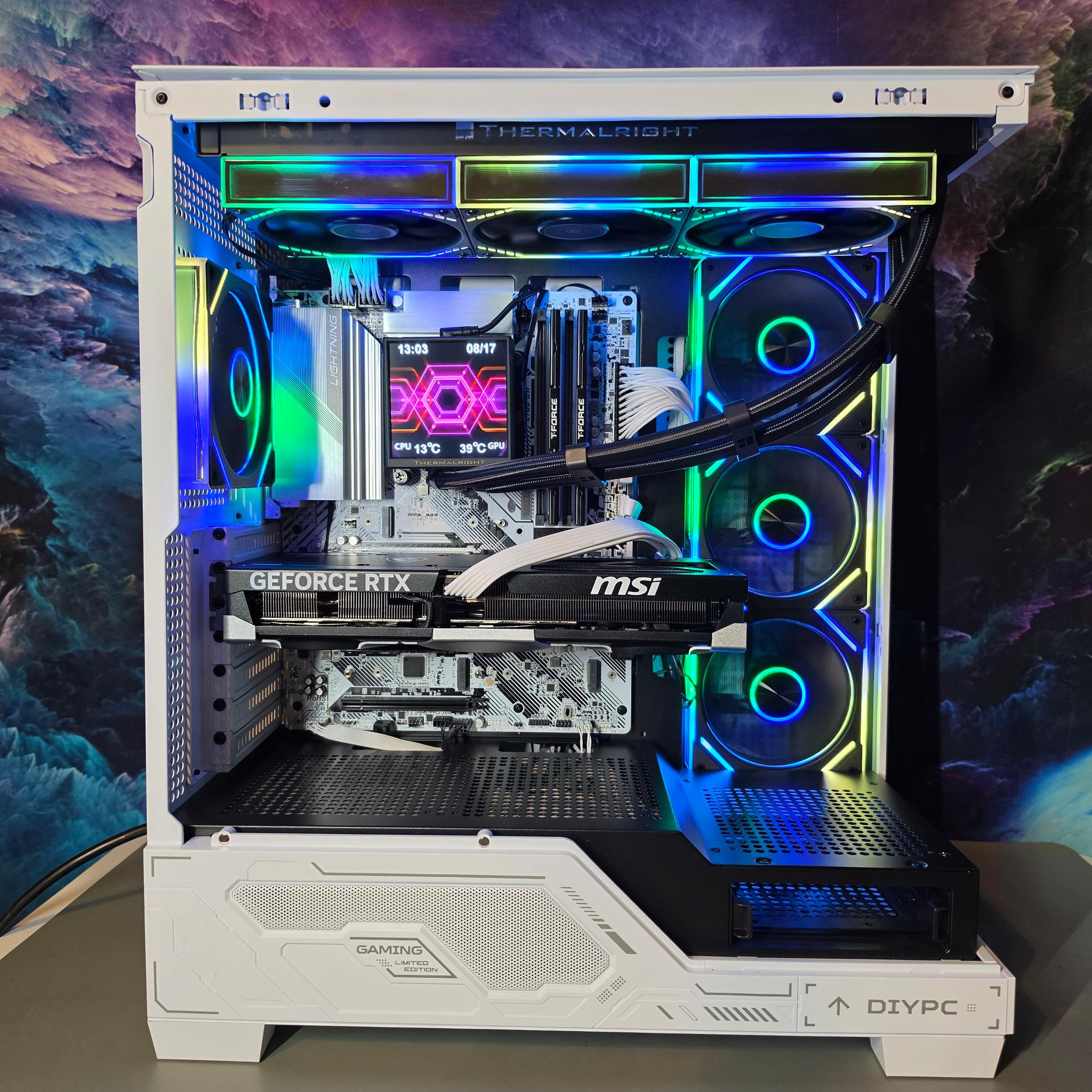 MSI RTX 5070 12gb + Intel Core i7 14700kf PC Build #87