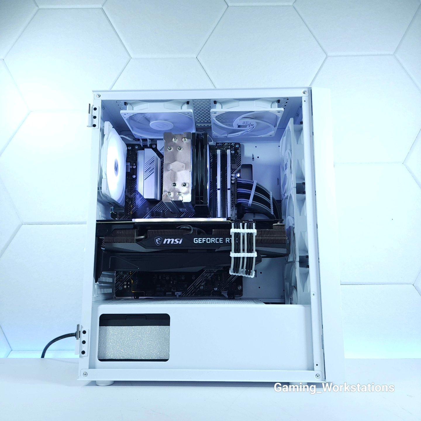 🤍RTX 3070 || Ryzen 5 5600GT || 1TB M.2 NVMe SSD || 32GB 3200MHz || 1080p/1440p Gaming Computer