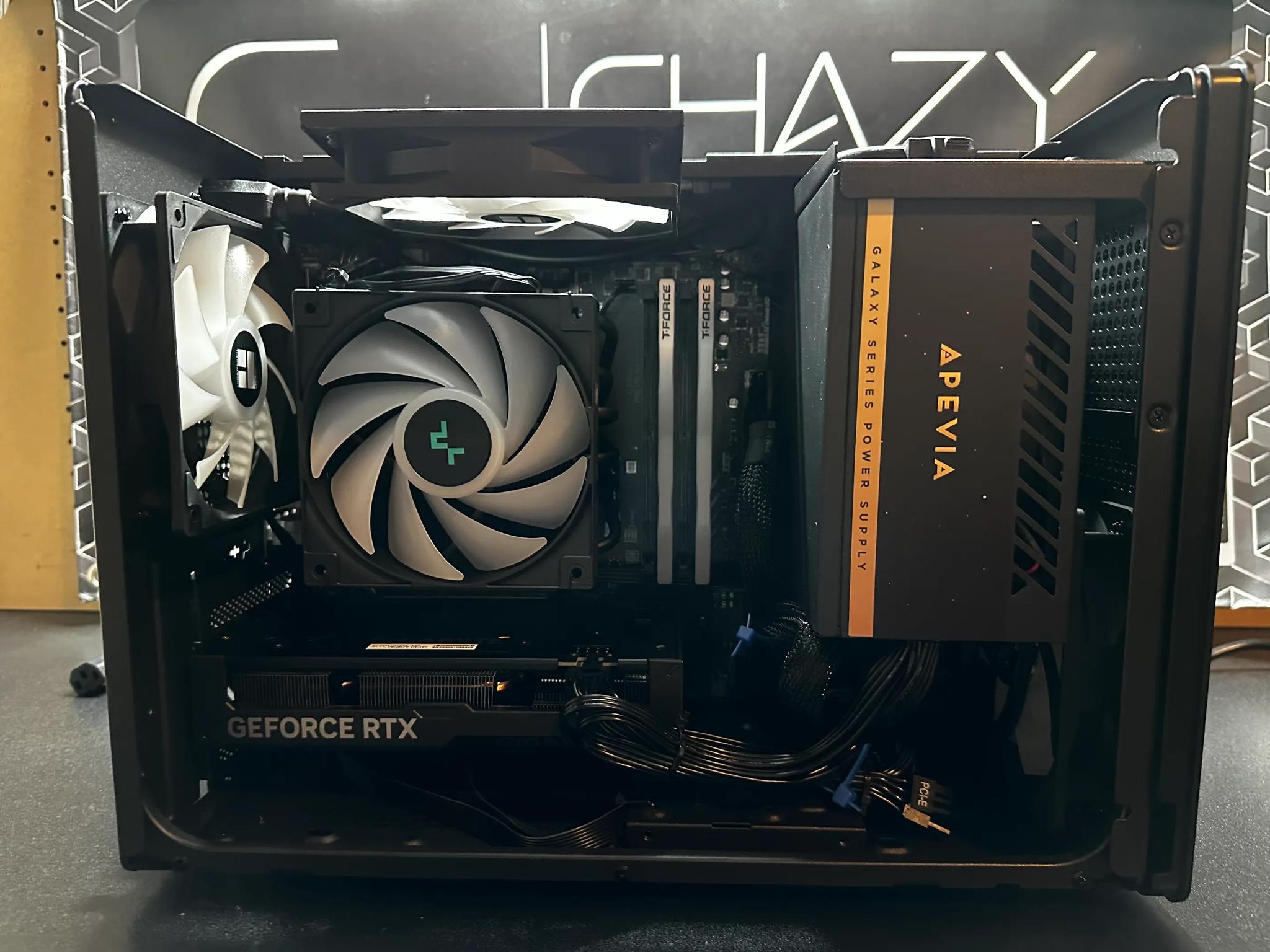Custom Mini PC Build (Ryzen 5 7600X, 32GB RAM, 1 TB SSD, RTX 4060 Ti 16GB)