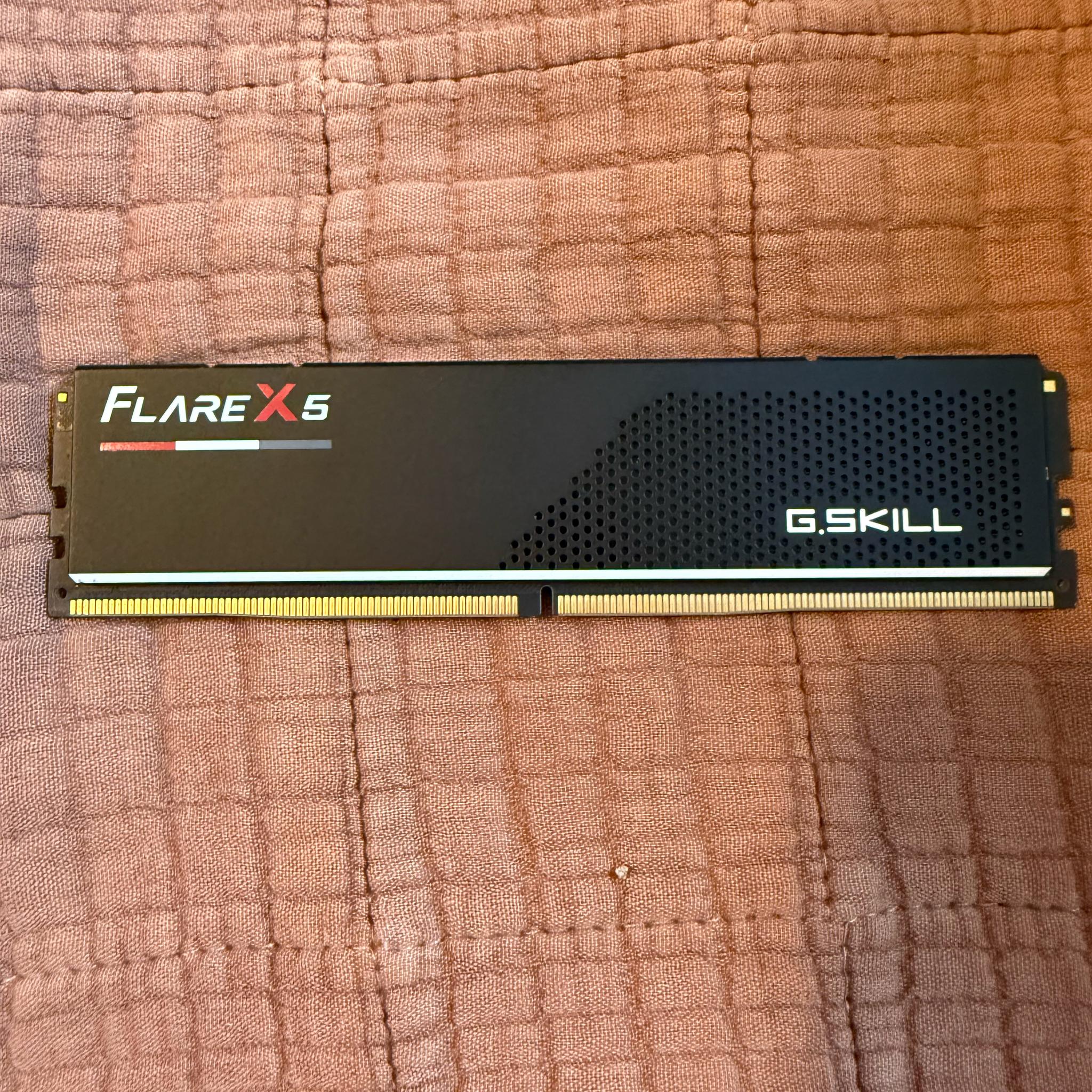 G.SKILL Flare X5 Series DDR5 RAM (AMD EXPO) 32GB (1x32GB) 6000MT/s CL30-40-40-96
