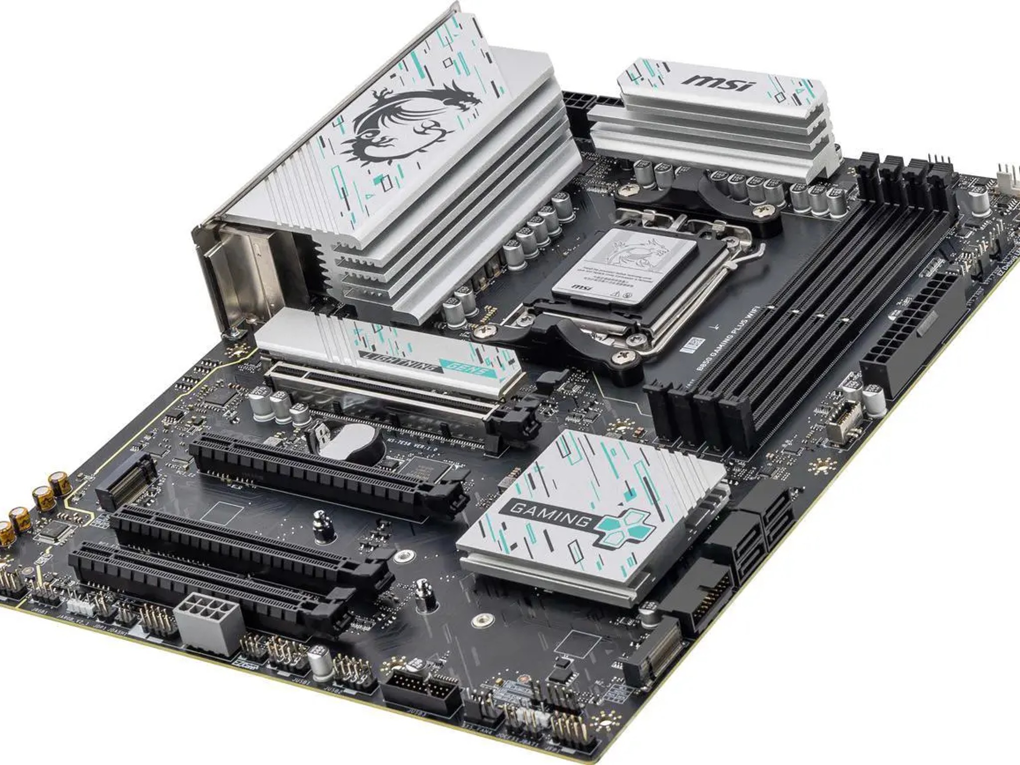 MSI B850 GAMING PLUS WIFI AM5 AMD B850 SATA 6Gb/s 5G Network DDR5 Wi-Fi 7 ATX Motherboard