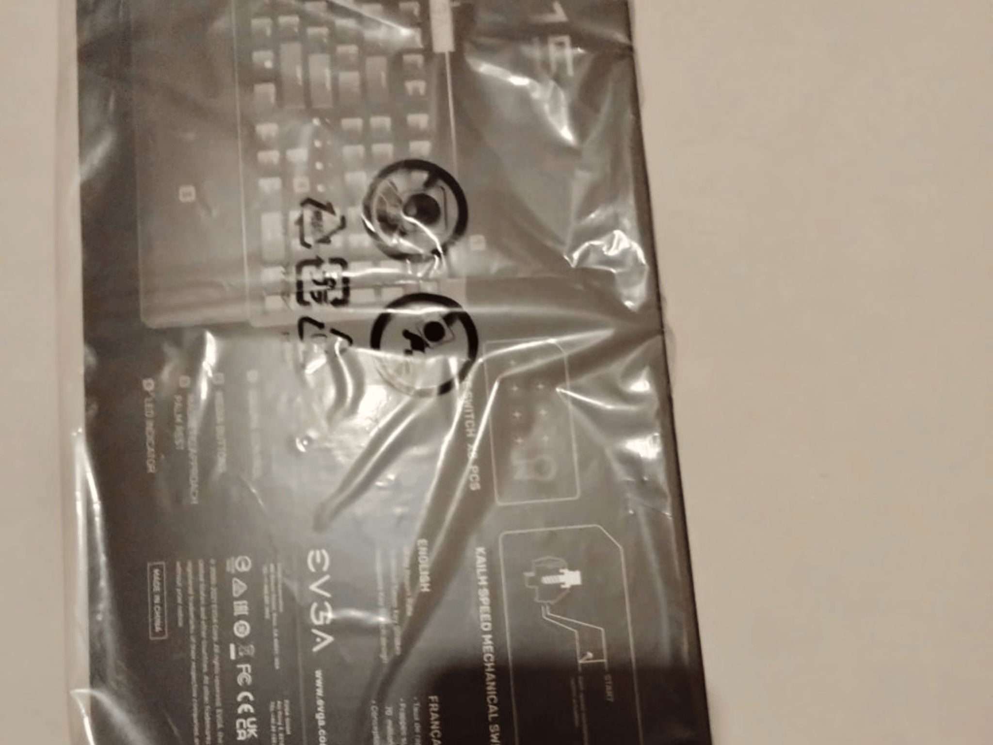 BNIB EVGA Z15 RGB Mechanical Gaming Keyboard (Linear Switch)