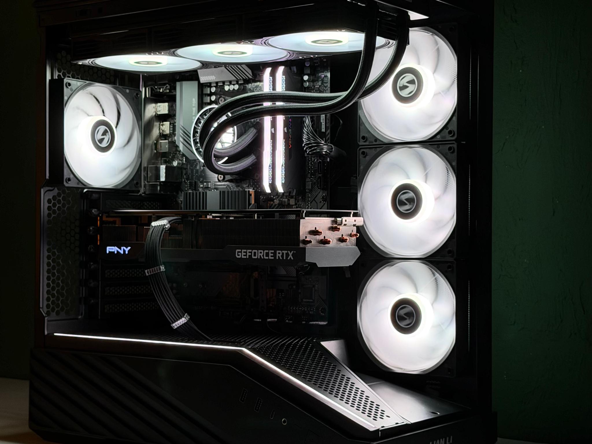 RTX 3070 Ti | Ryzen 7 5700X | 32GB RAM | 1TB NVMe SSD | 750W PSU | 360mm AIO